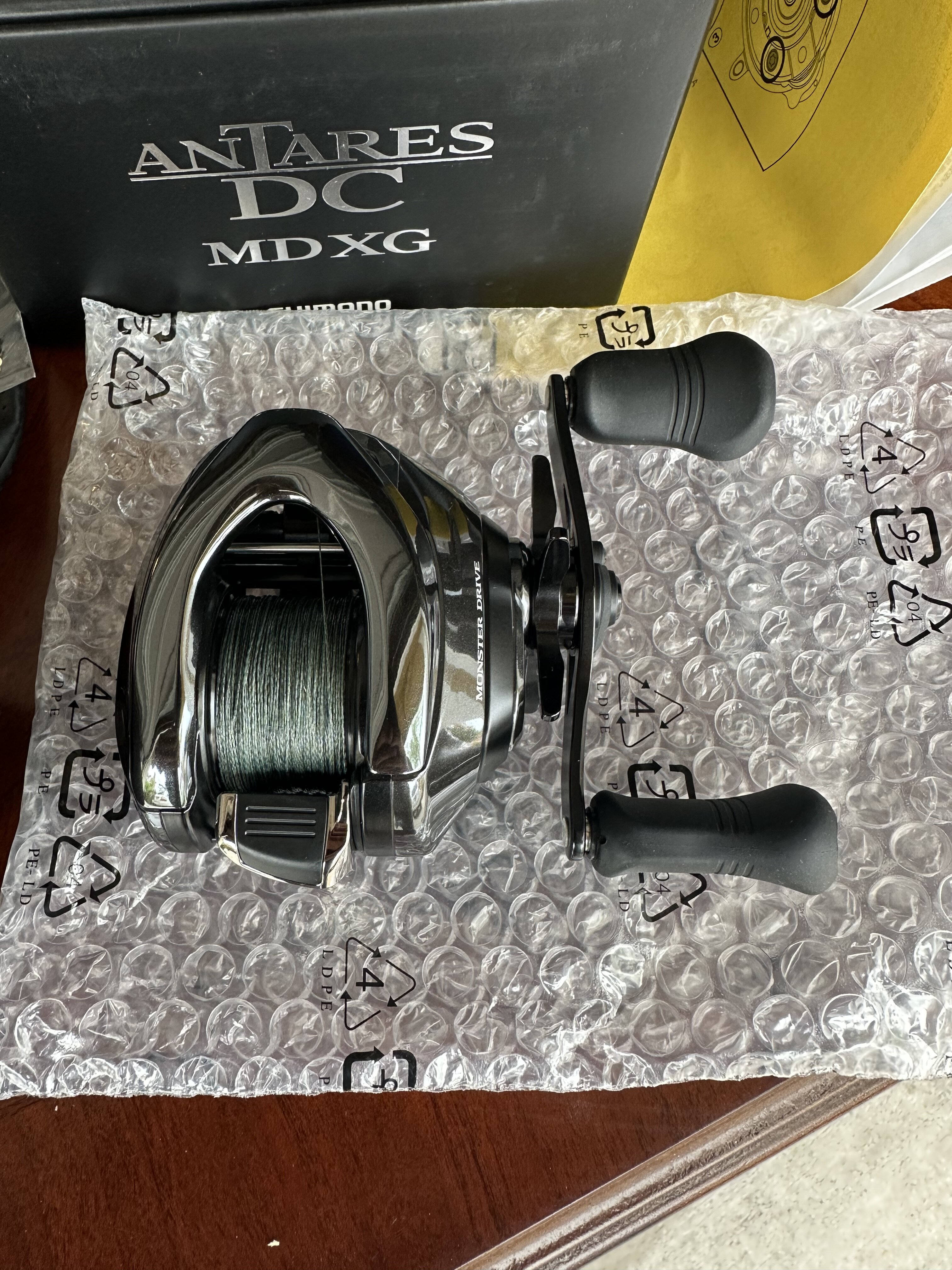 Shimano Antares DC MD xg - Black Market - Swimbait Underground