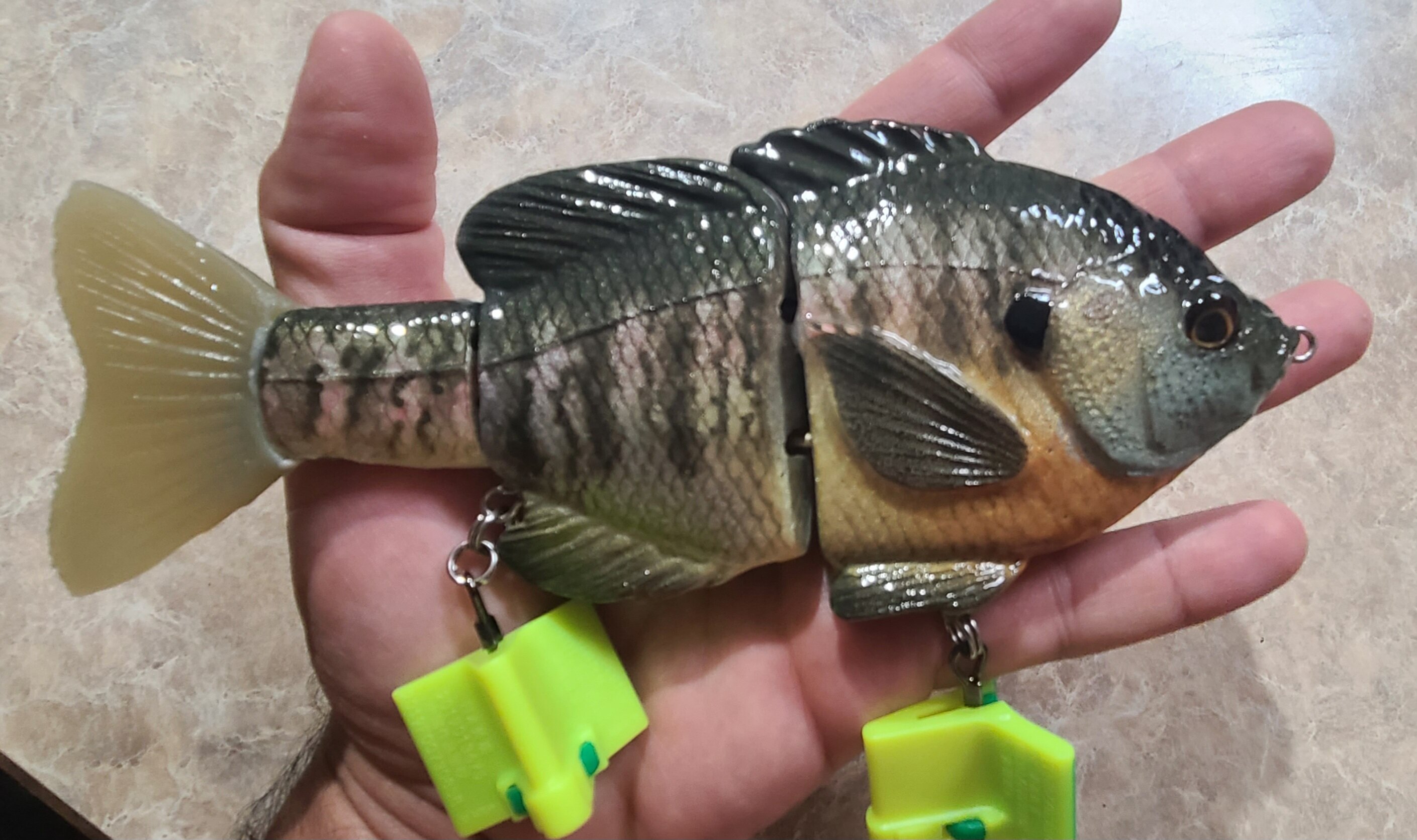 Cl8 baby possum - Black Market - Swimbait Underground