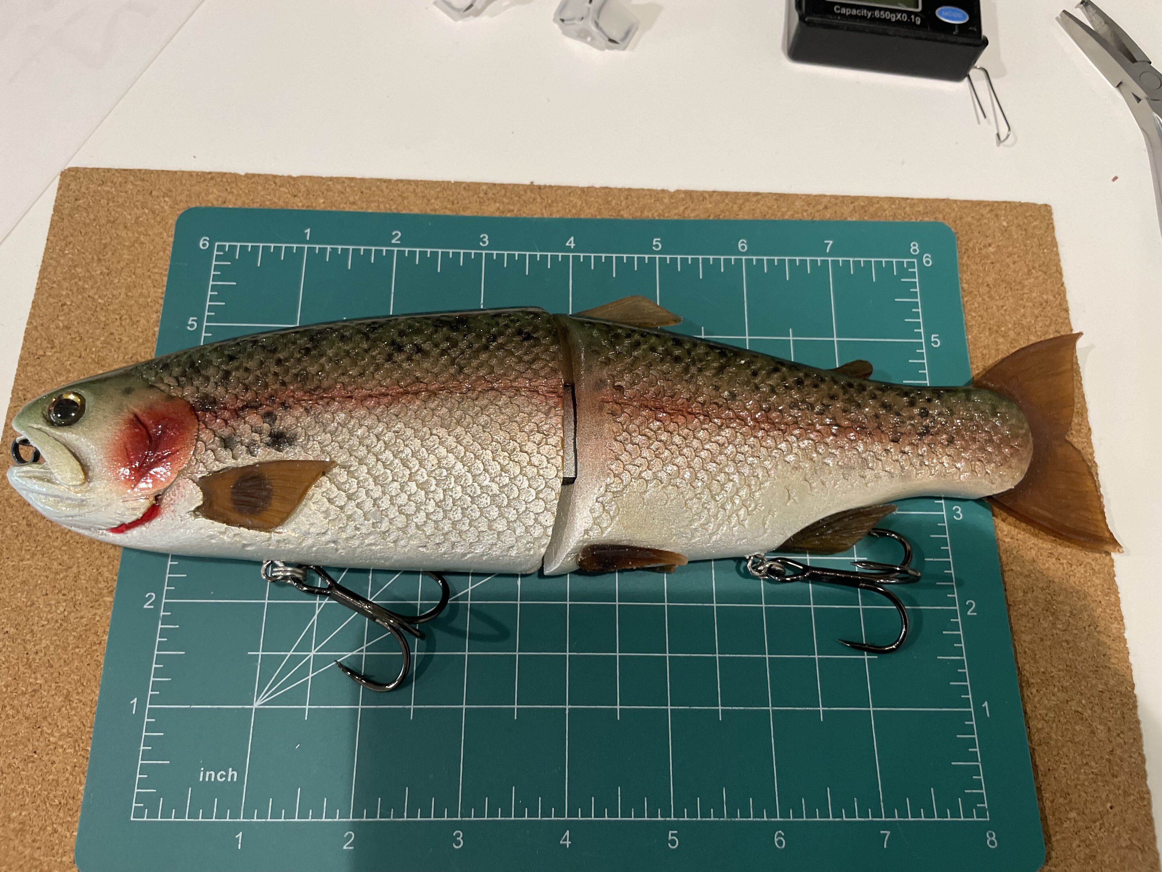 Hinkle trout - Black Market - Swimbait Underground