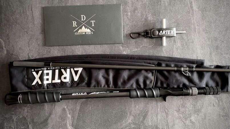 DRT Artex Addiction Swimbait Rod - Black Market - Swimbait Underground