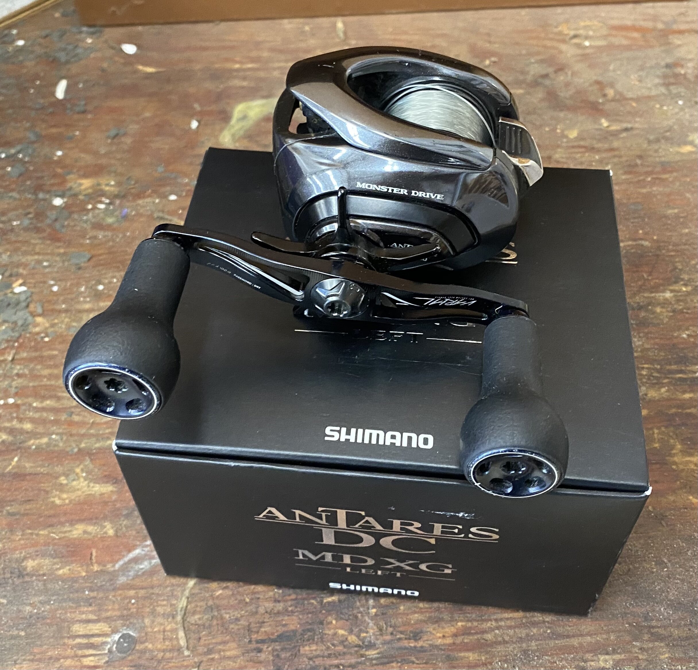 Shimano Antares DC MD XG with DRT Varial - Black Market - Swimbait ...