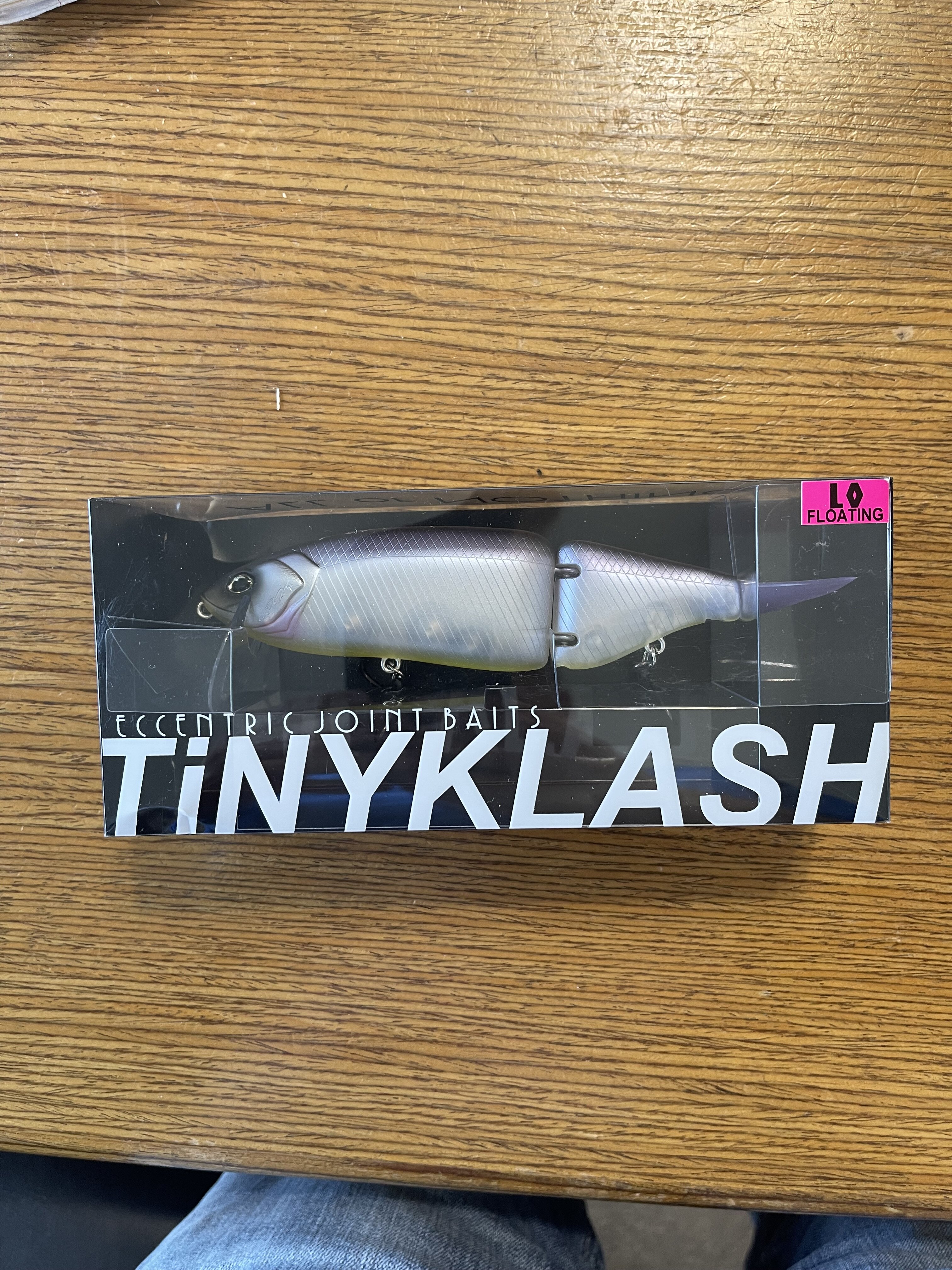 New Tiny Klash Pro Blue Low Float - Black Market - Swimbait