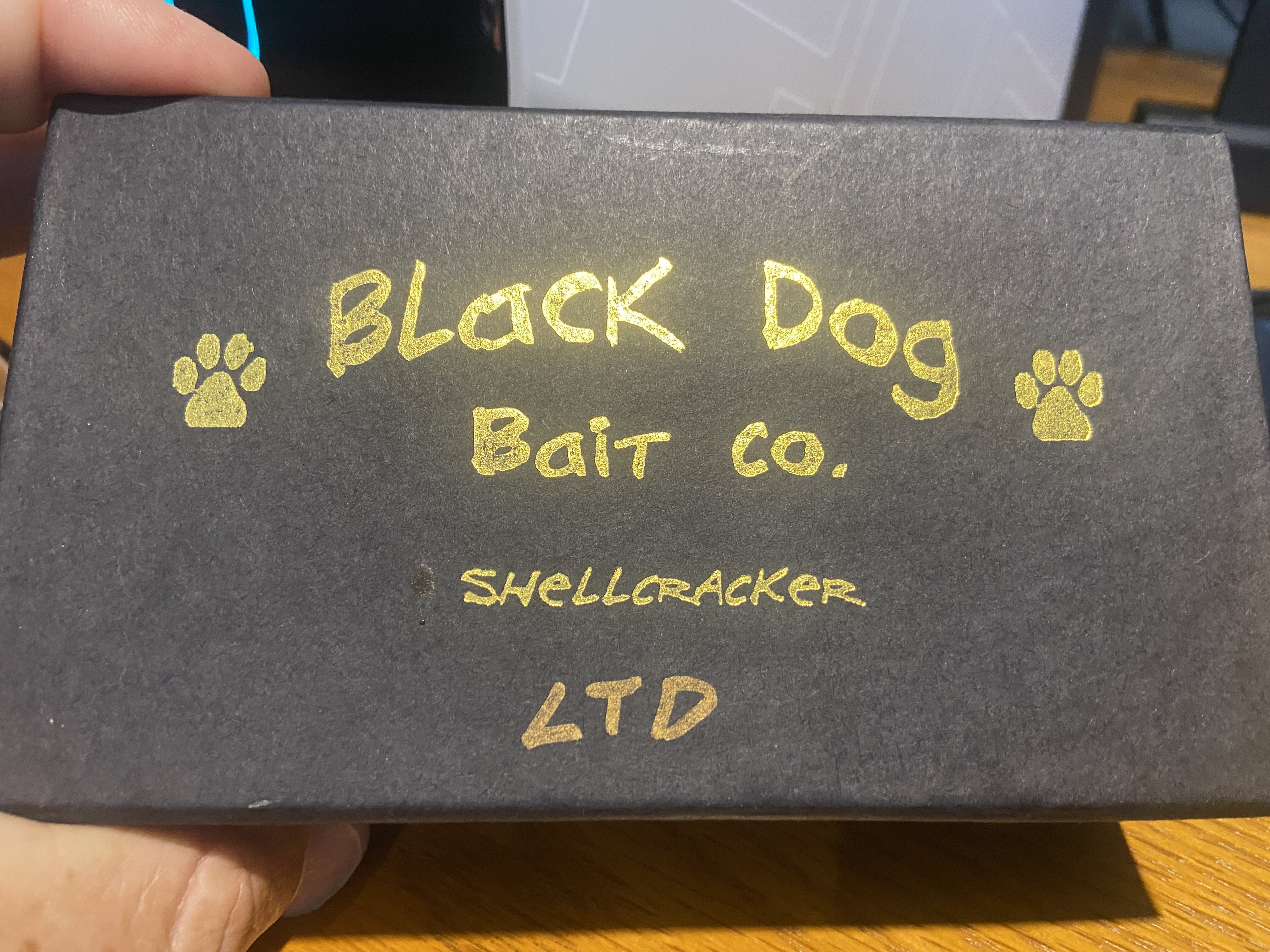 OG Black Dog Baits Shellcracker - Black Market - Swimbait Underground
