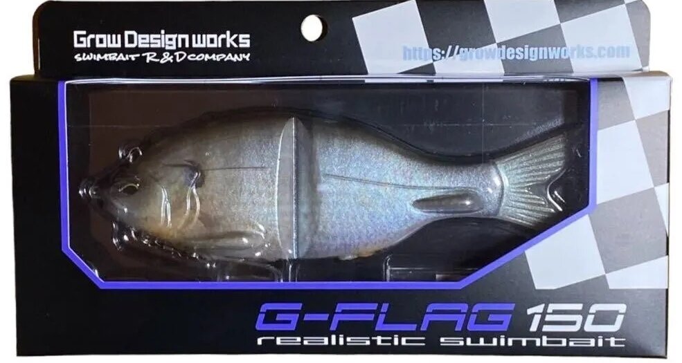 G flag 150 - Black Market - Swimbait Underground