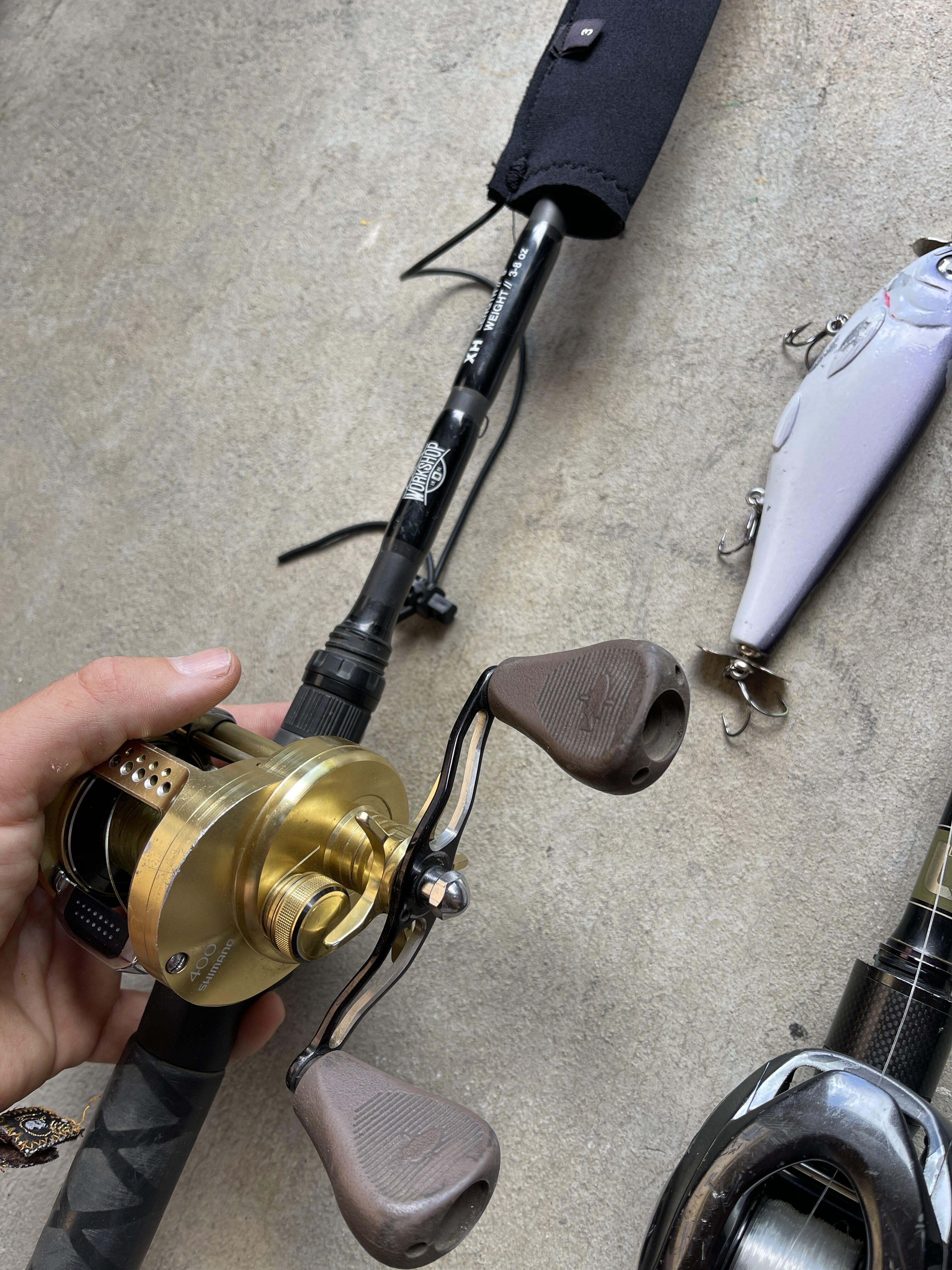 good rod for shimano conquest swimbait My 2 set ups for now, what y'all got ?!! - The Underground