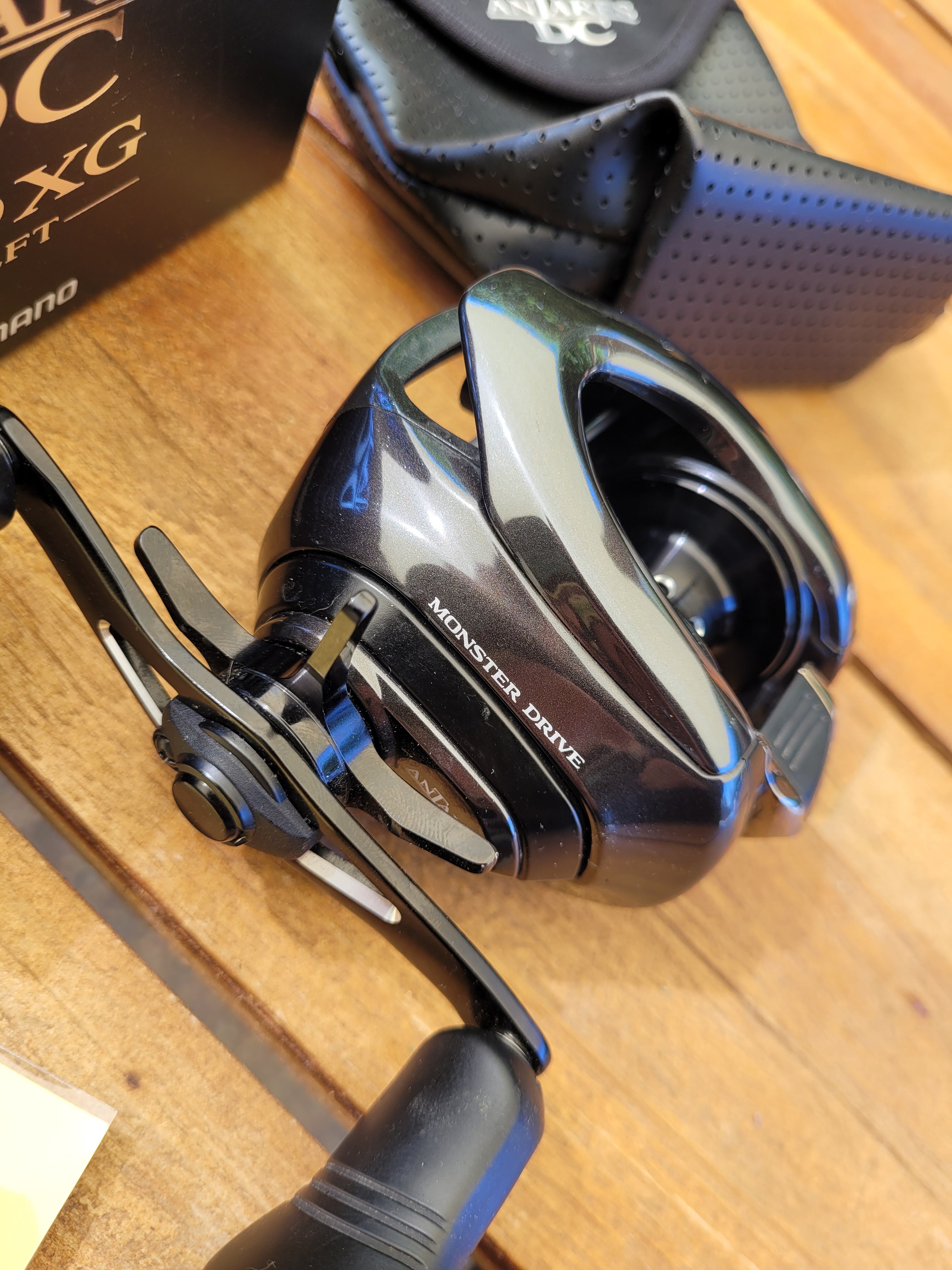18' LH Shimano Antares DC MD XG - Black Market - Swimbait Underground