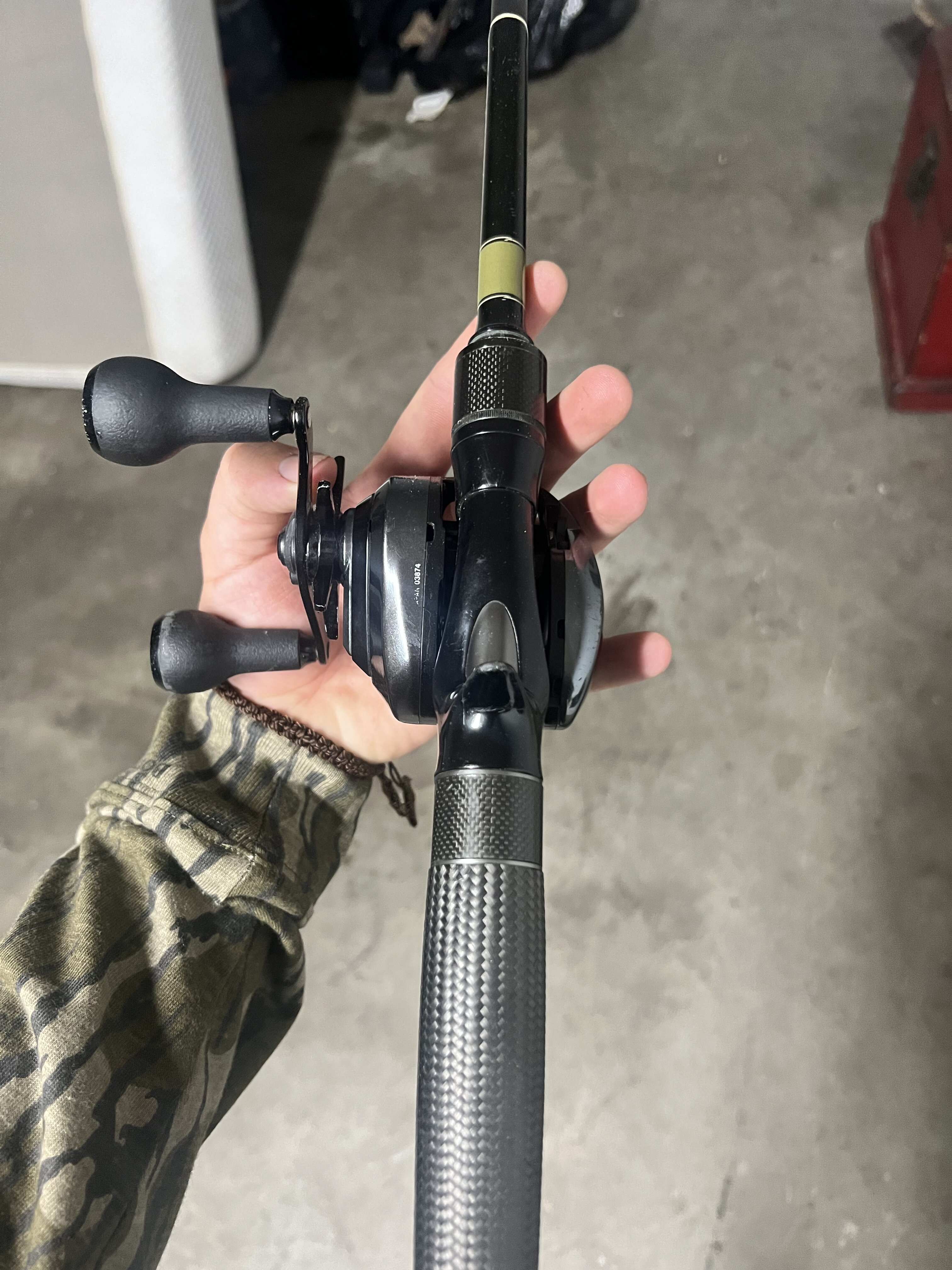 Low down customs MH 1-5 oz rod - Black Market - Swimbait