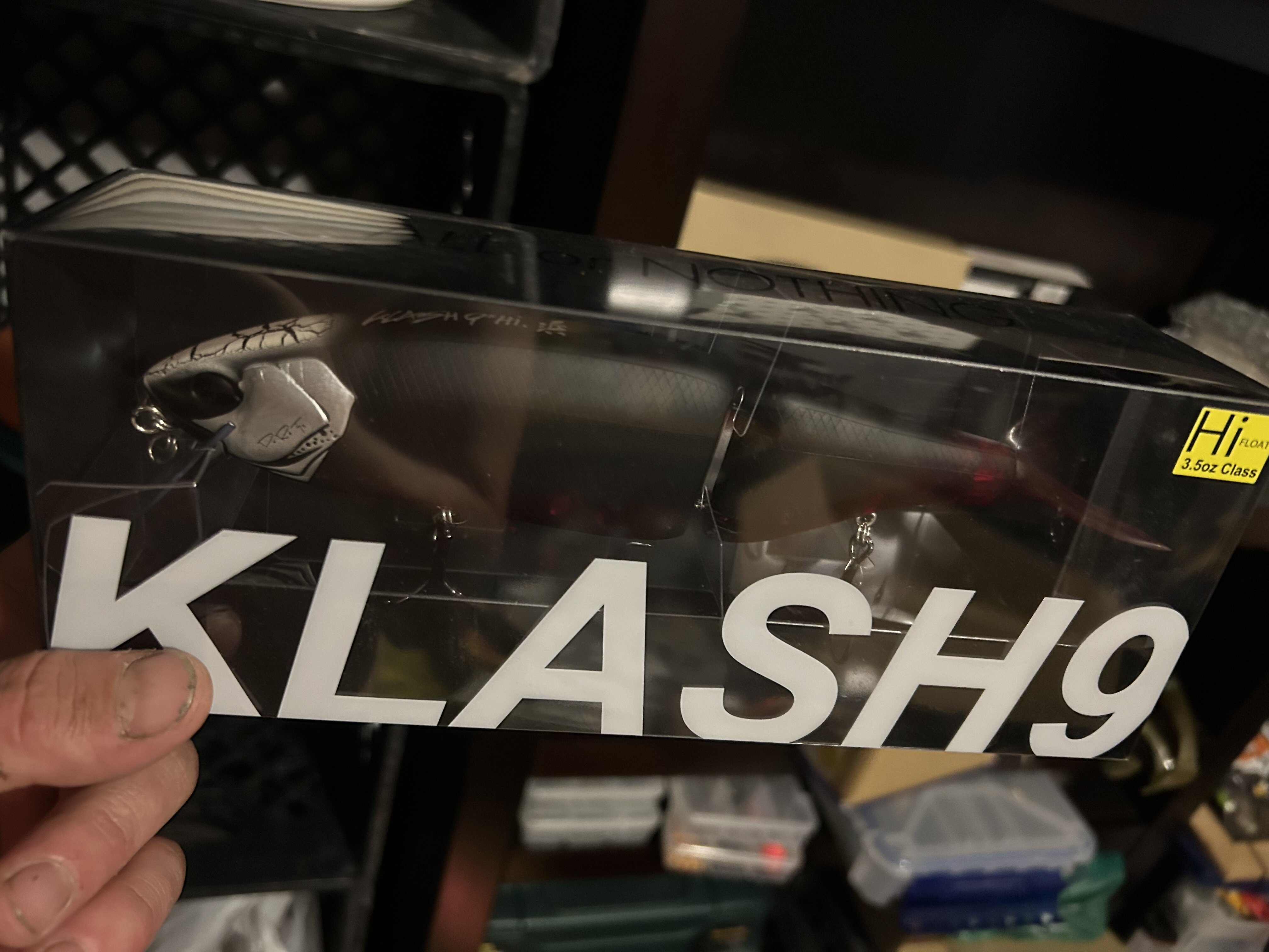 JDM Klash 9 NIB - Black Market - Swimbait Underground