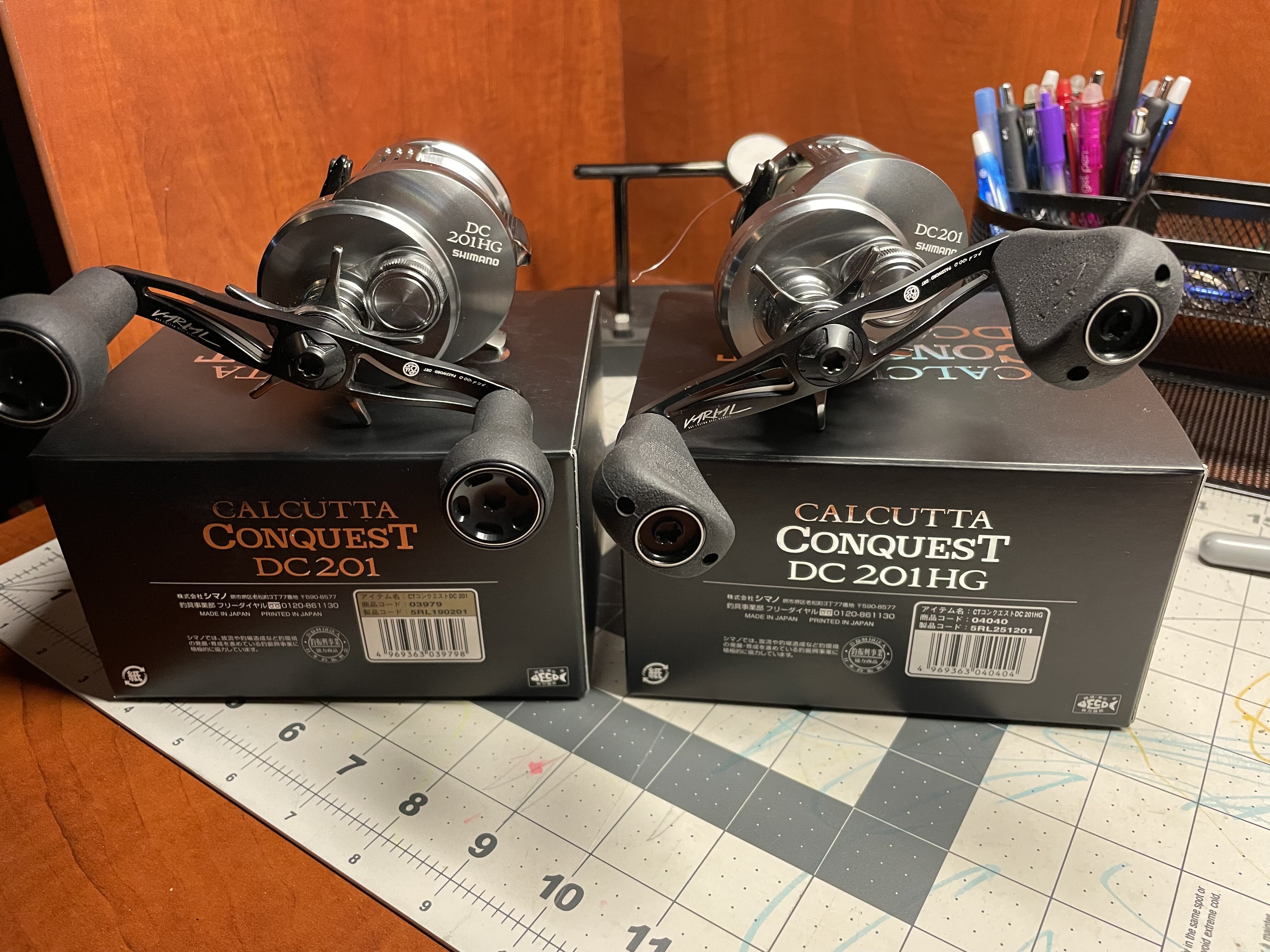Shimano conquest 201dc & Ldc rods - Black Market - Swimbait