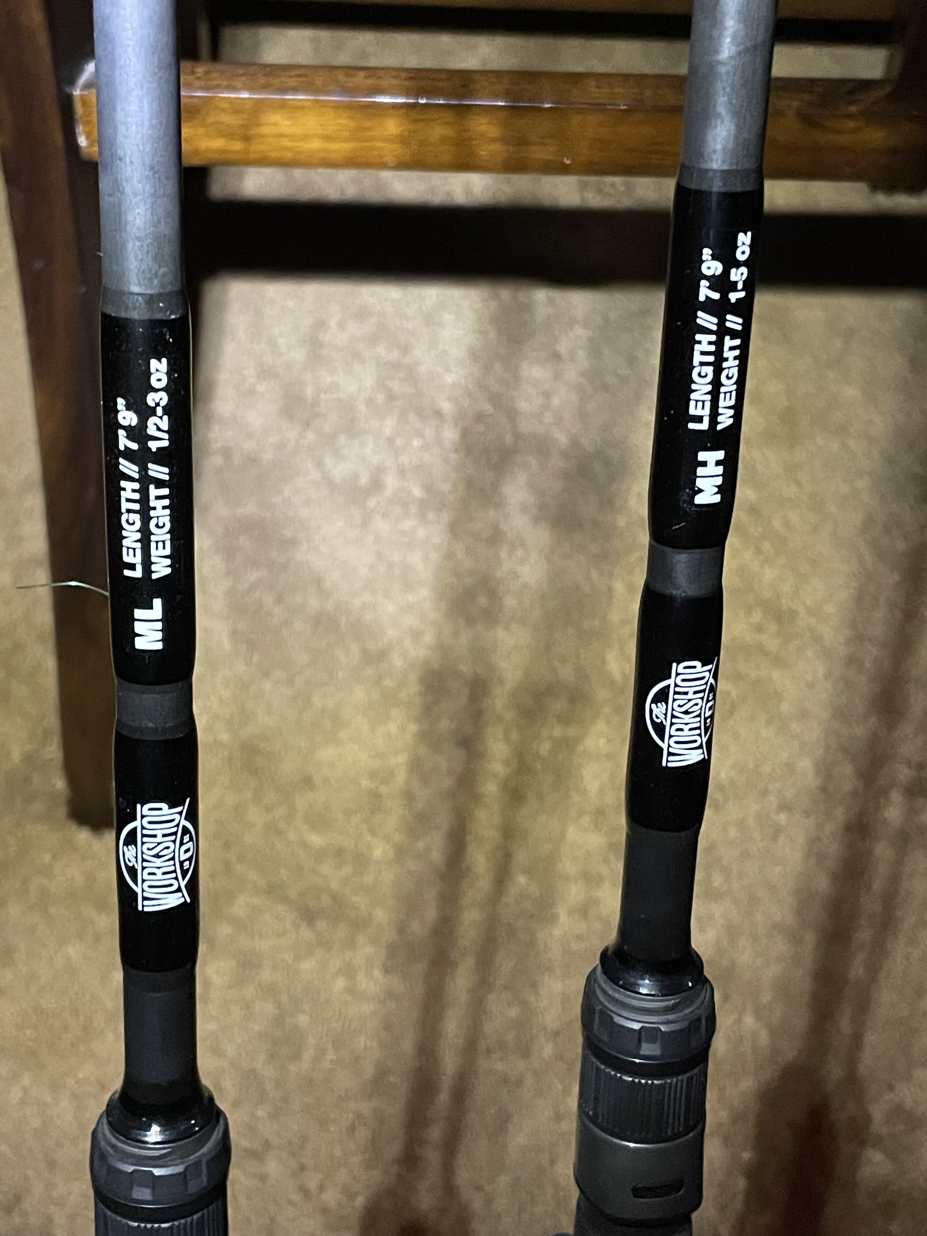Shimano conquest 201dc & Ldc rods - Black Market - Swimbait