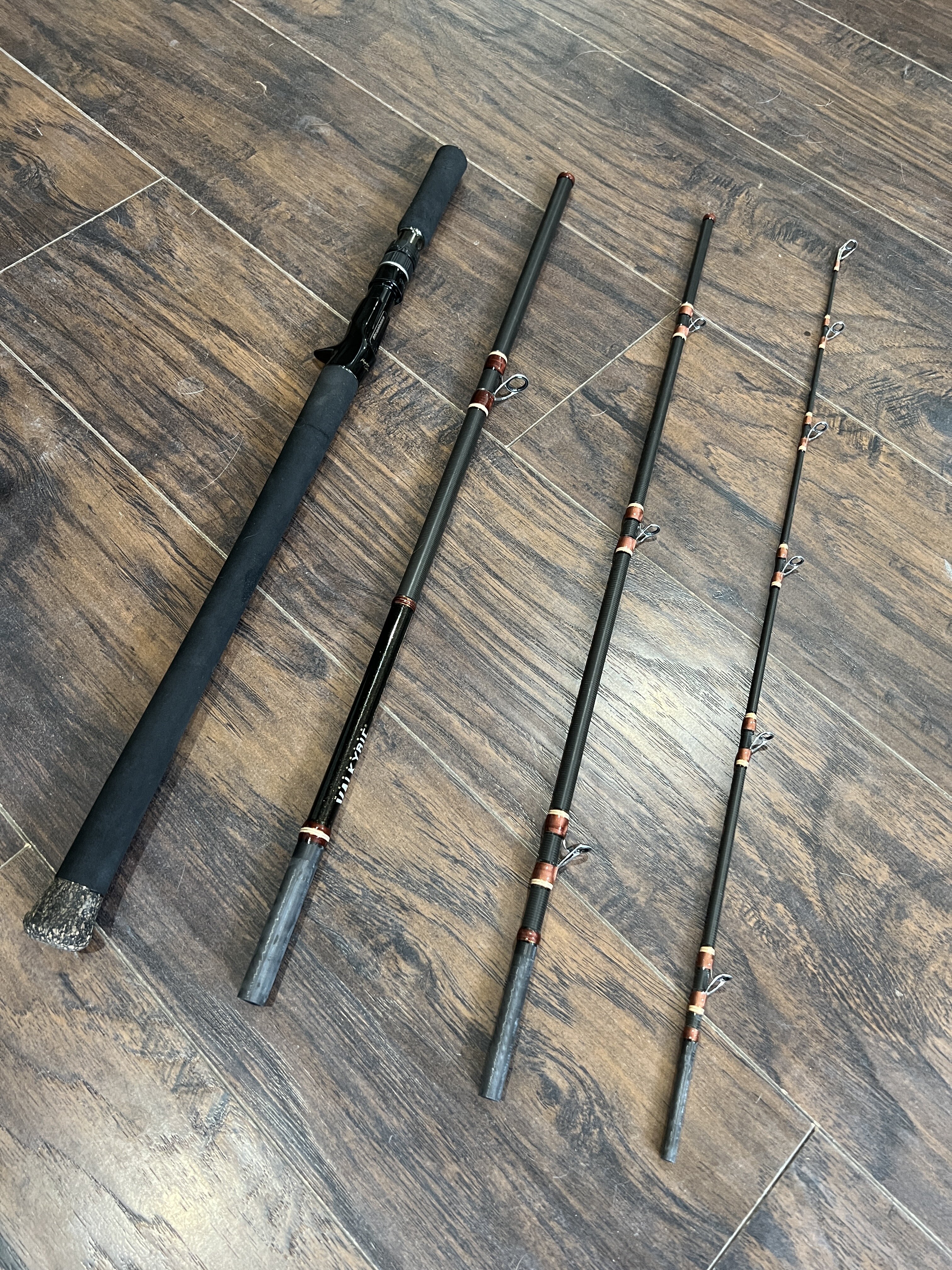 Megabass Valkyrie World Expedition Rod (4Pcs) - Black Market Megabass Valkyrie World Expedition Rod (4Pcs) - Black Market