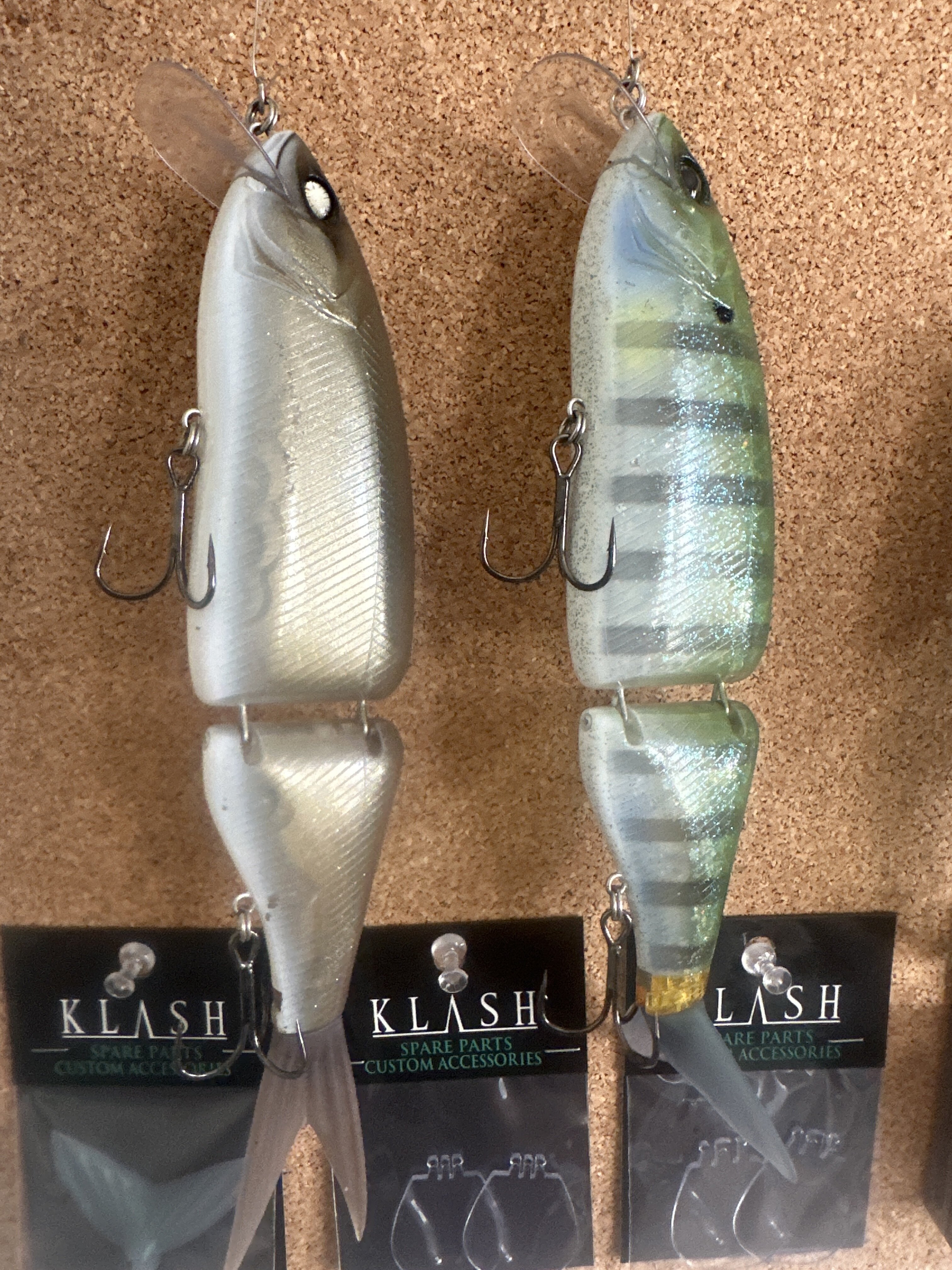 Spare Parts: DRT Klash 9 V-Tail, klash 9 swimbait