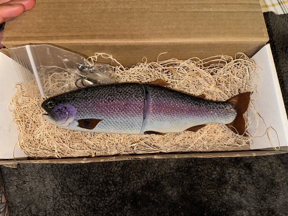 Hinkle Trout - Black Market - Swimbait Underground