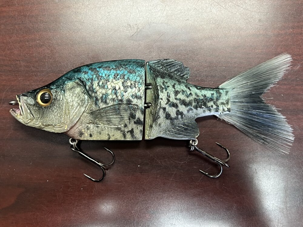 KGB crappie - Black Market - Swimbait Underground