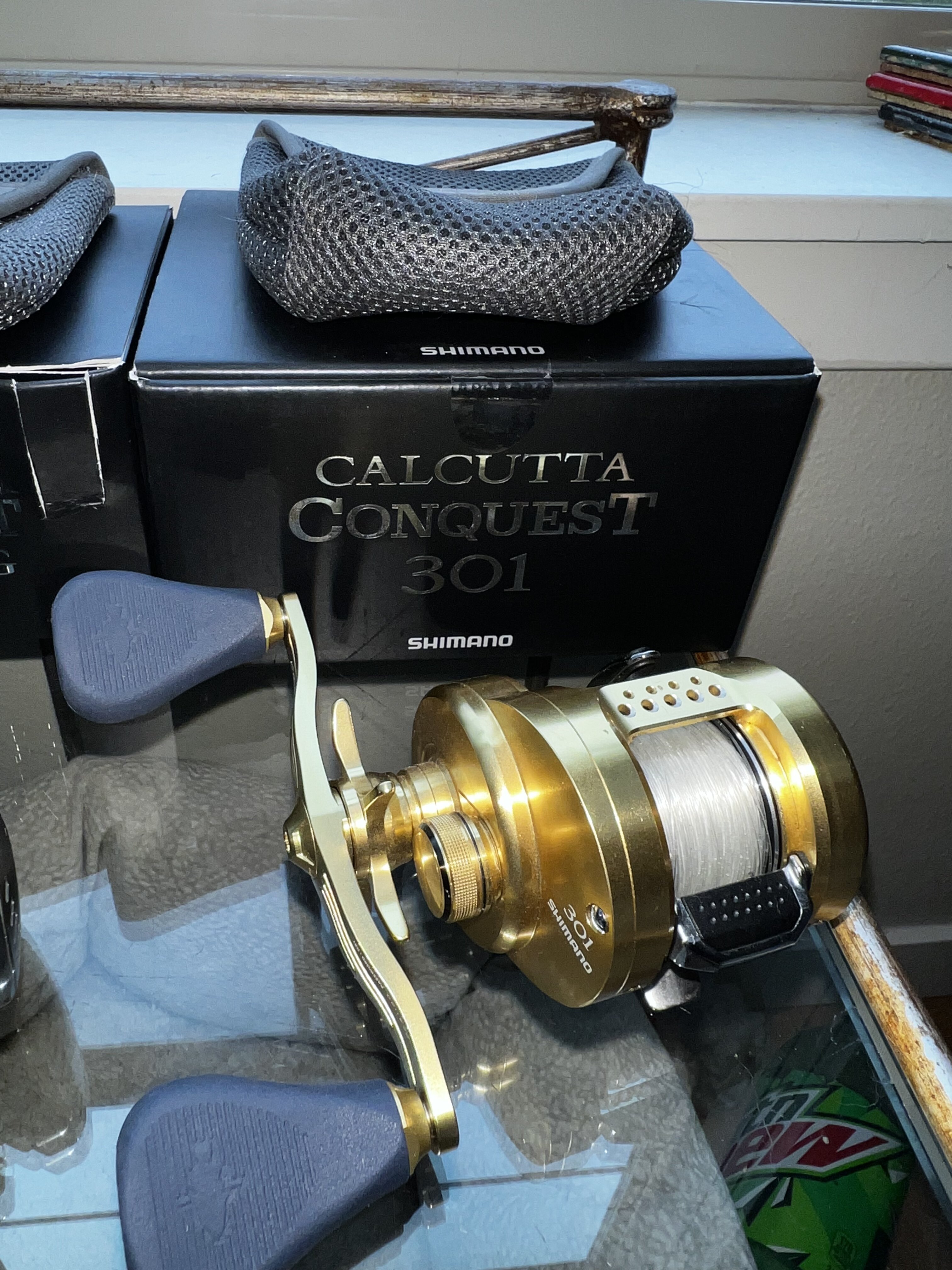 Shimano Calcutta 301, 201DCHG, & Calais 201DC (NEED GONE