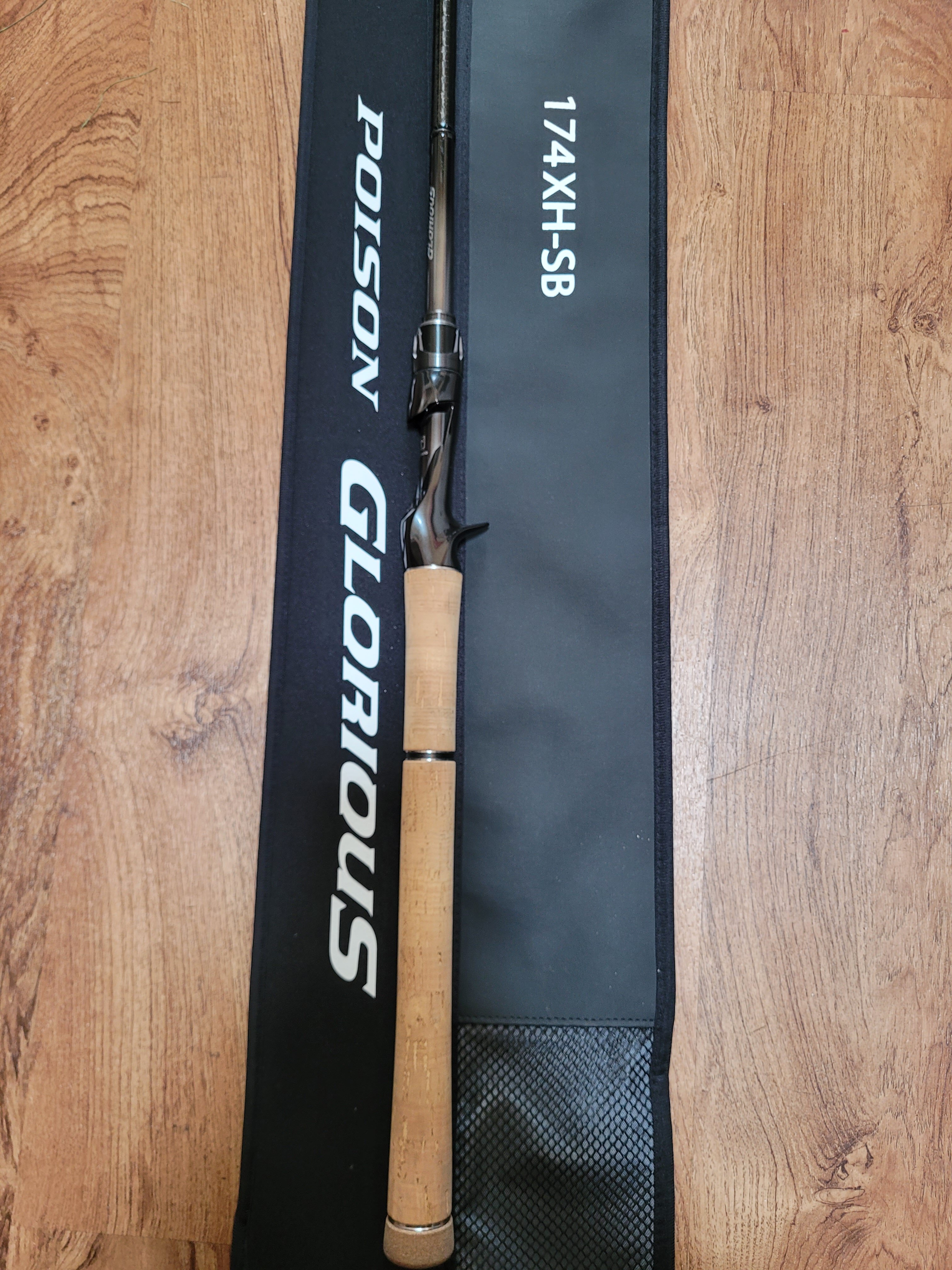 Shimano Poison Glorious 174XH-SB - Black Market - Swimbait Shimano Poison Glorious 174XH-SB - Black Market - Swimbait