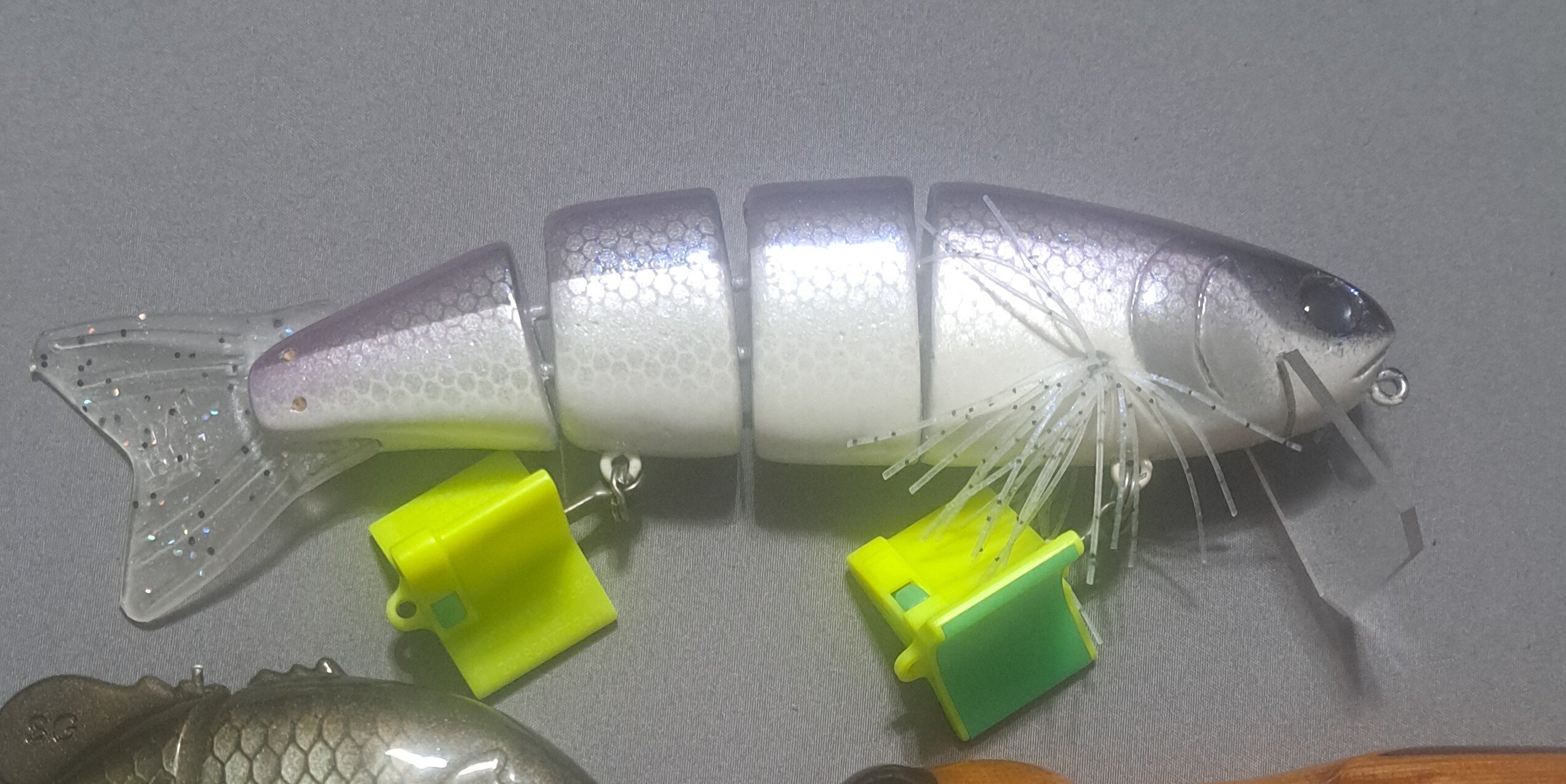 Toxic Baits Mini Trucha - Black Market - Swimbait Underground