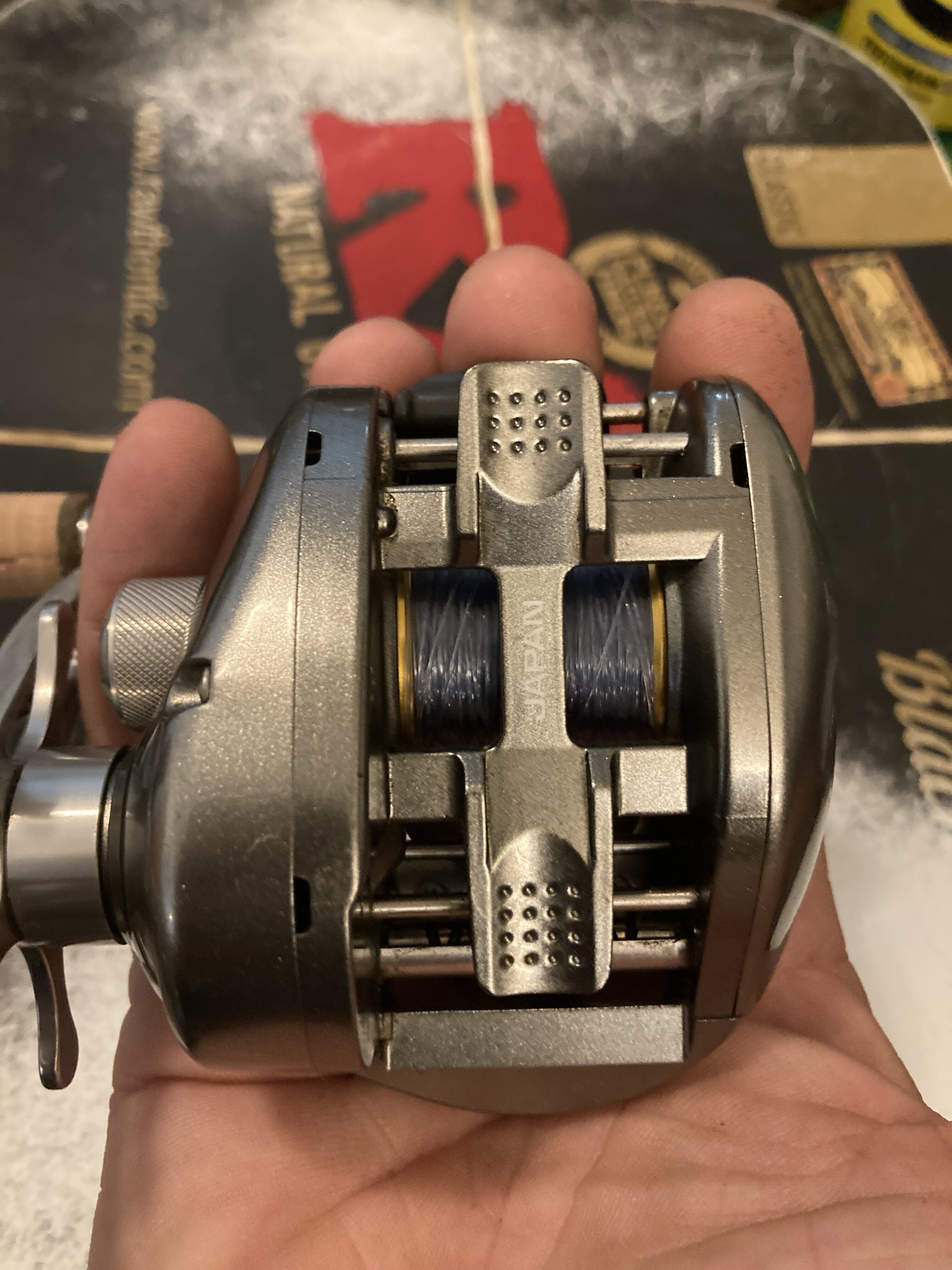 harga shimano curado 201 DC HG Left Hand  Ratter Baits size spool intended for heavy REEL, SHIMANO CURADO DC CASTING