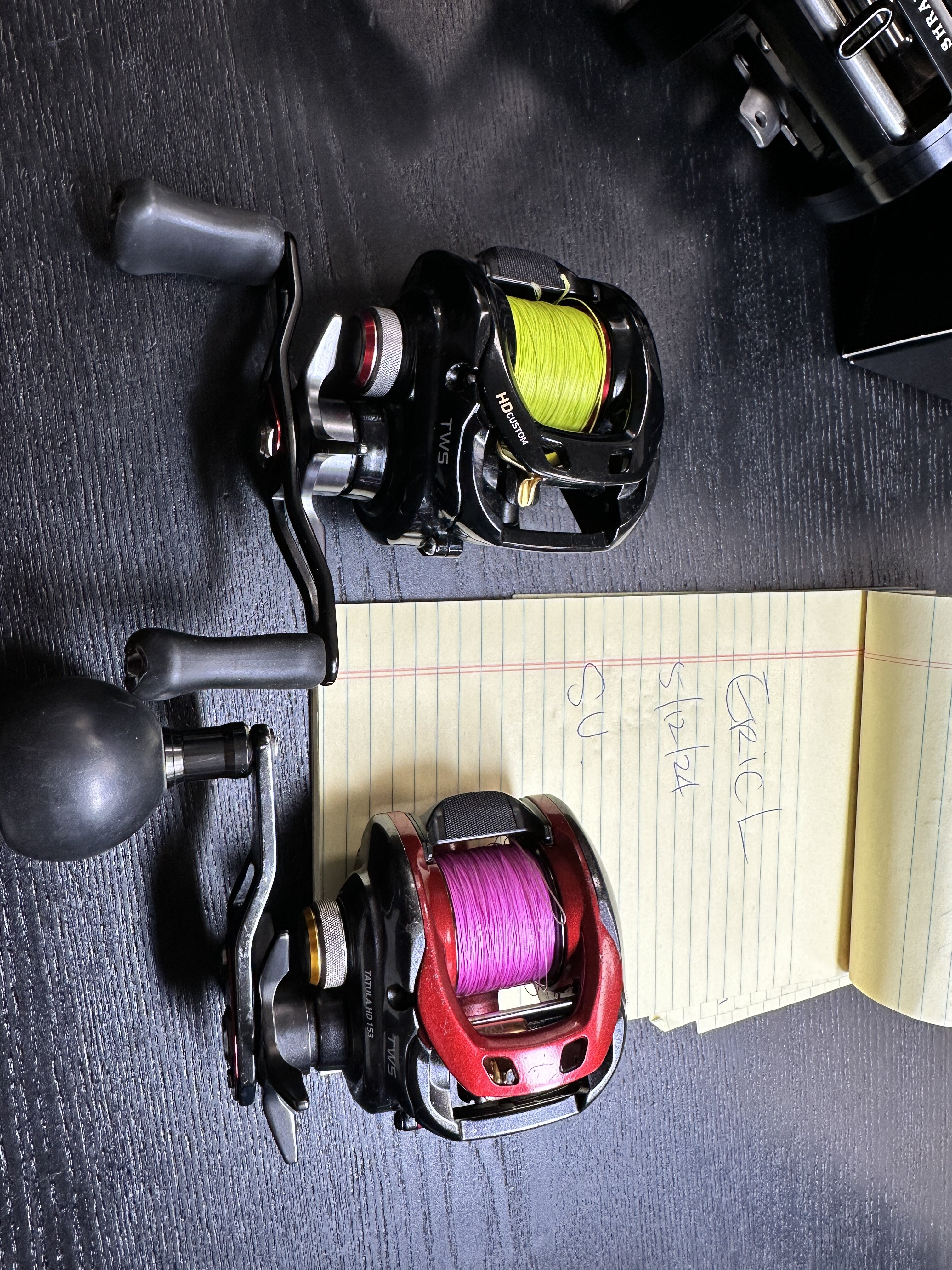 Fs: jdm set. Daiwa Tatula HD150SH. HD153 - Black Market - Swimbait