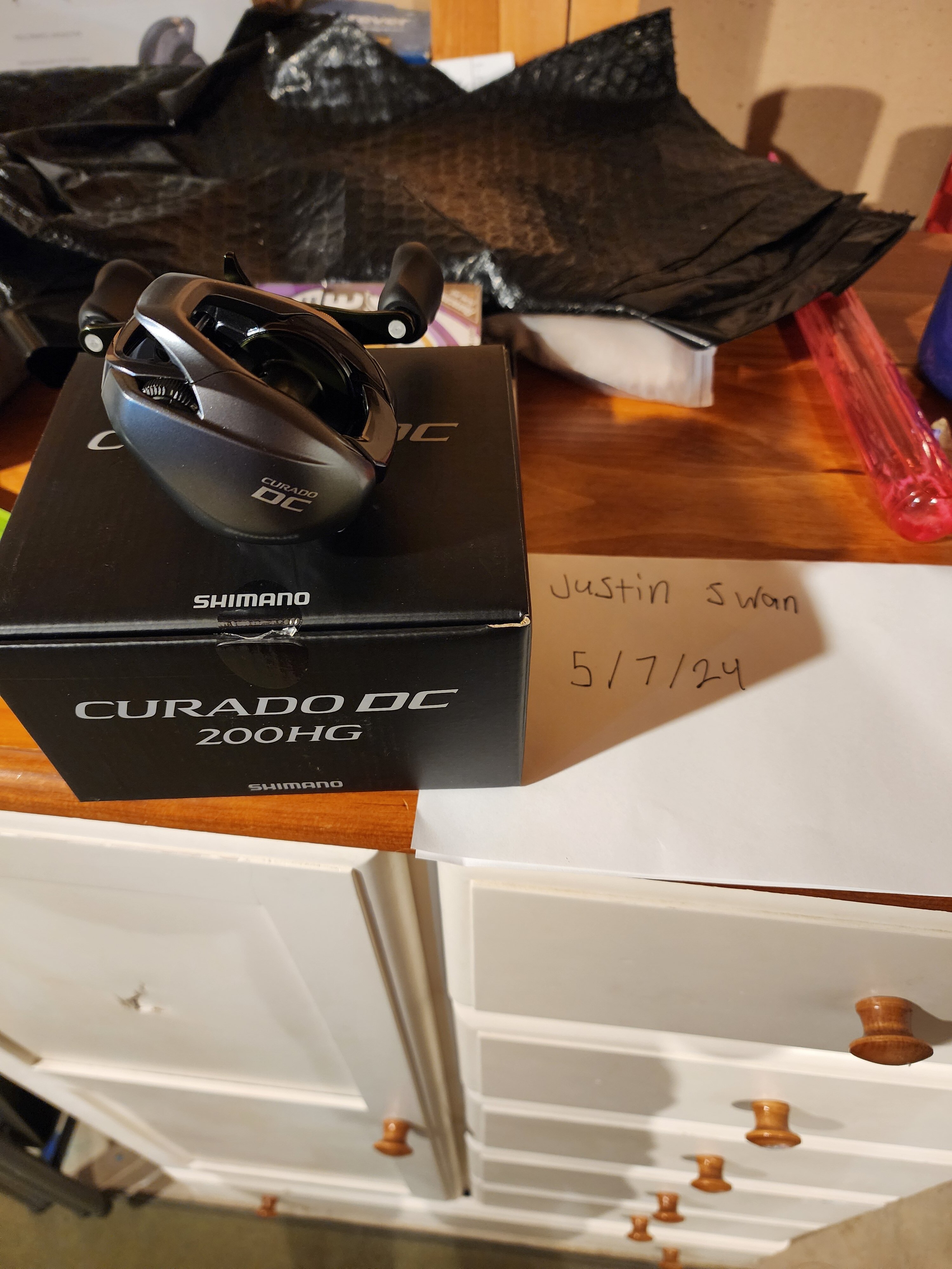 Brand new curado dc 200 - Black Market - Swimbait Underground