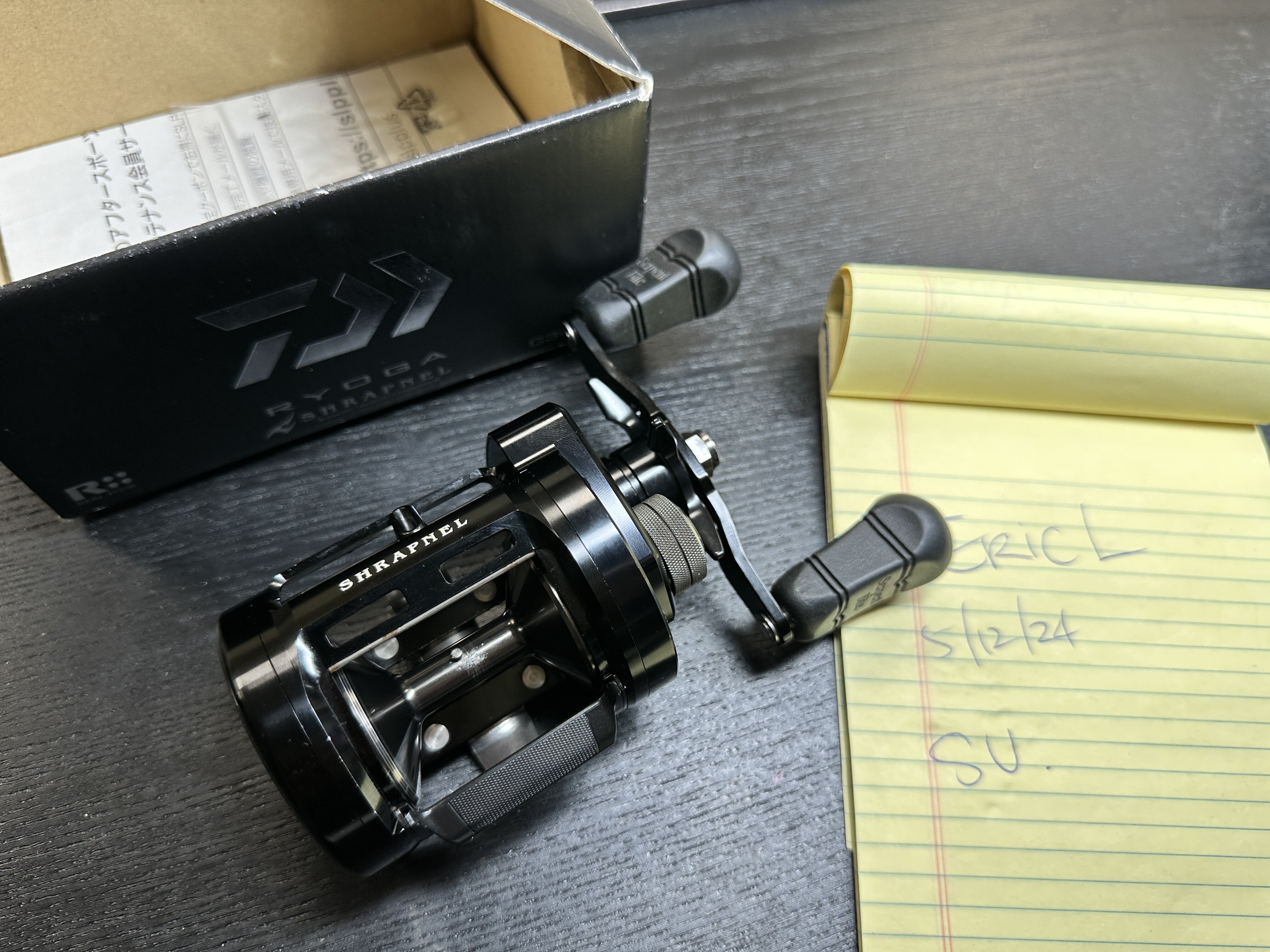 fs: jdm Daiwa Ryoga Shrapnel C3000H - Black Market fs: jdm Daiwa Ryoga Shrapnel C3000H - Black Market