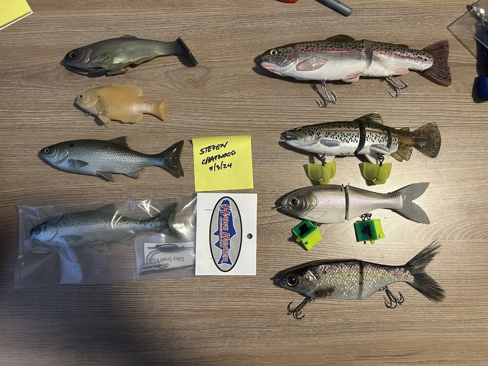 WCZ, Baitsmith, KGB, Matt Lures, Bull Shad - Black Market - Swimbait ...