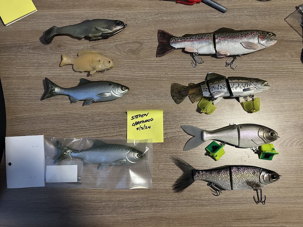 WCZ, Baitsmith, KGB, Matt Lures, Bull Shad - Black Market - Swimbait ...