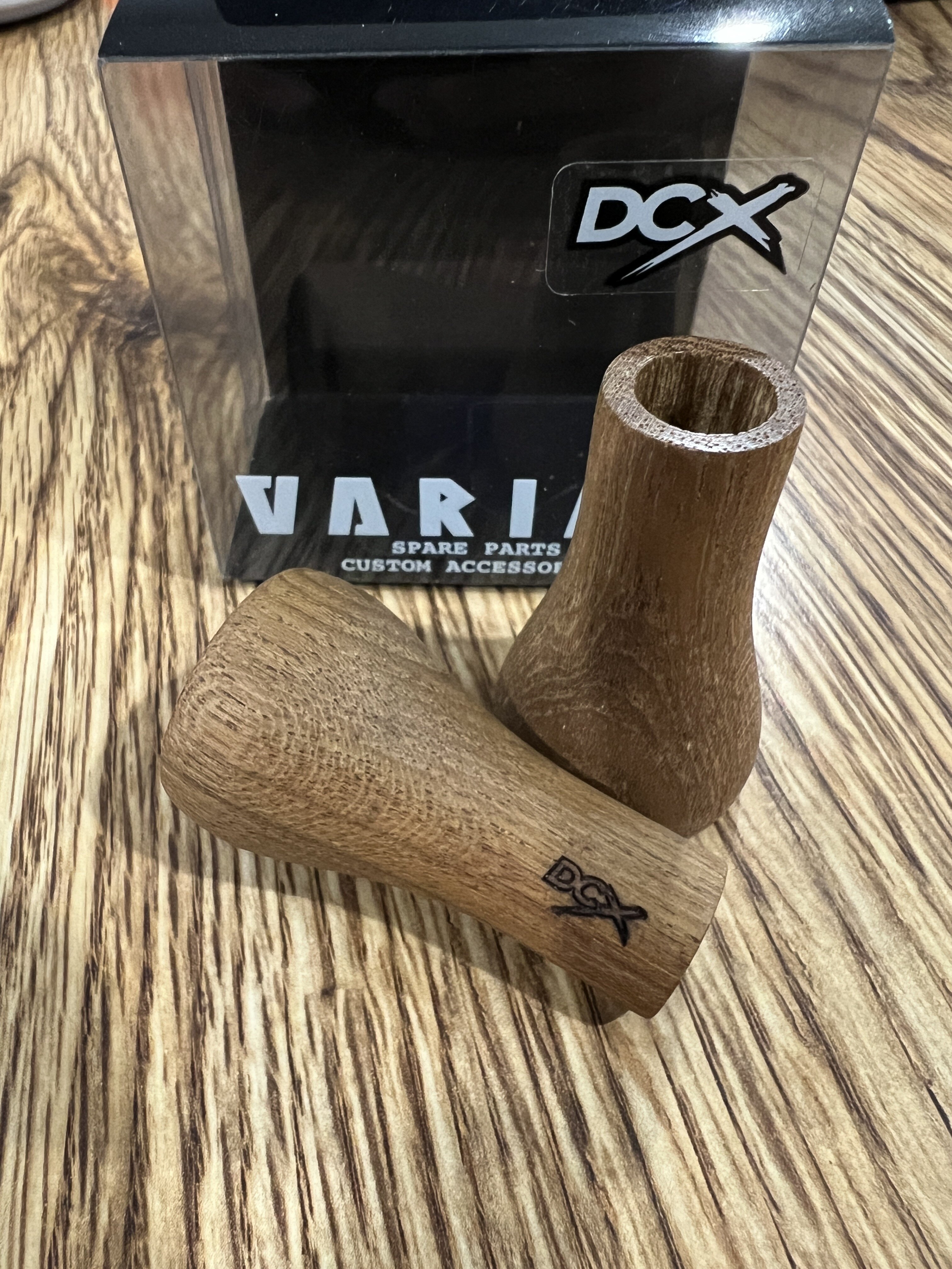 DRT Varial Wood Knobs - Black Market - Swimbait Underground