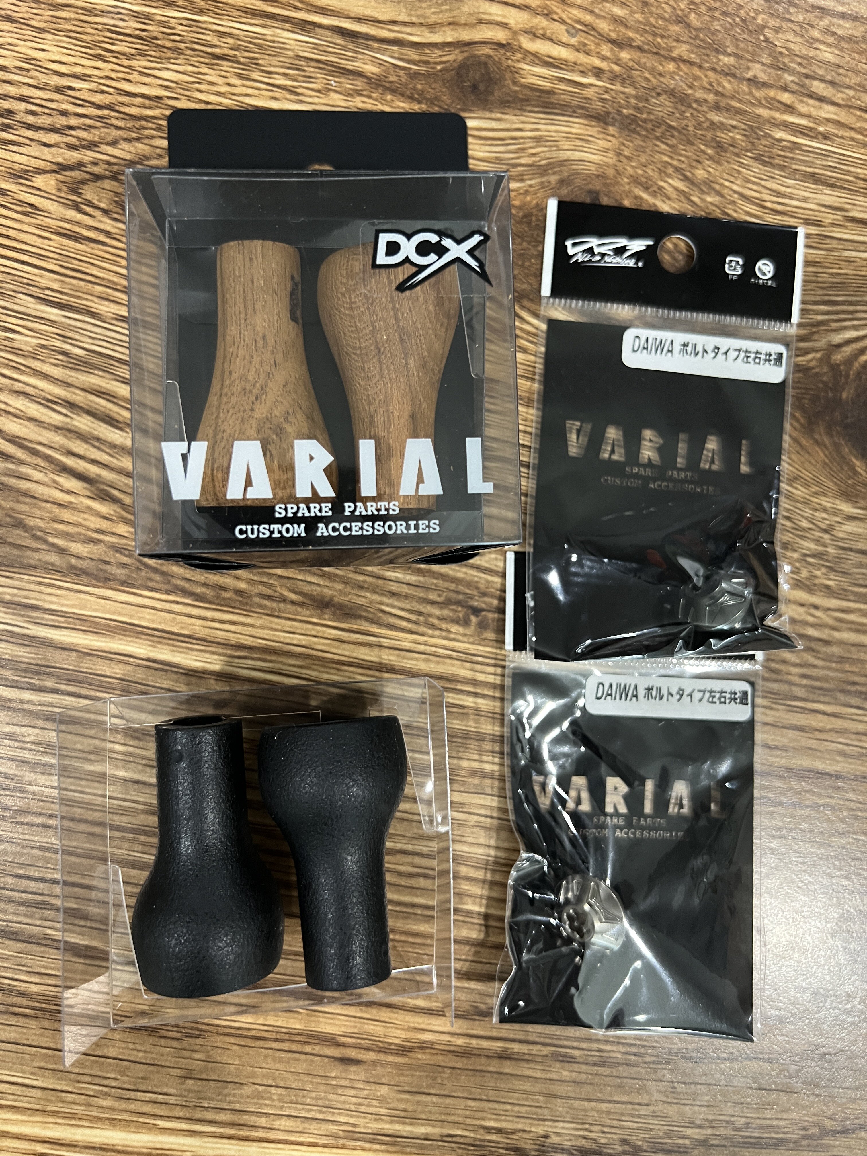 100mm DRT Varial Handle & Accessories - Black Market