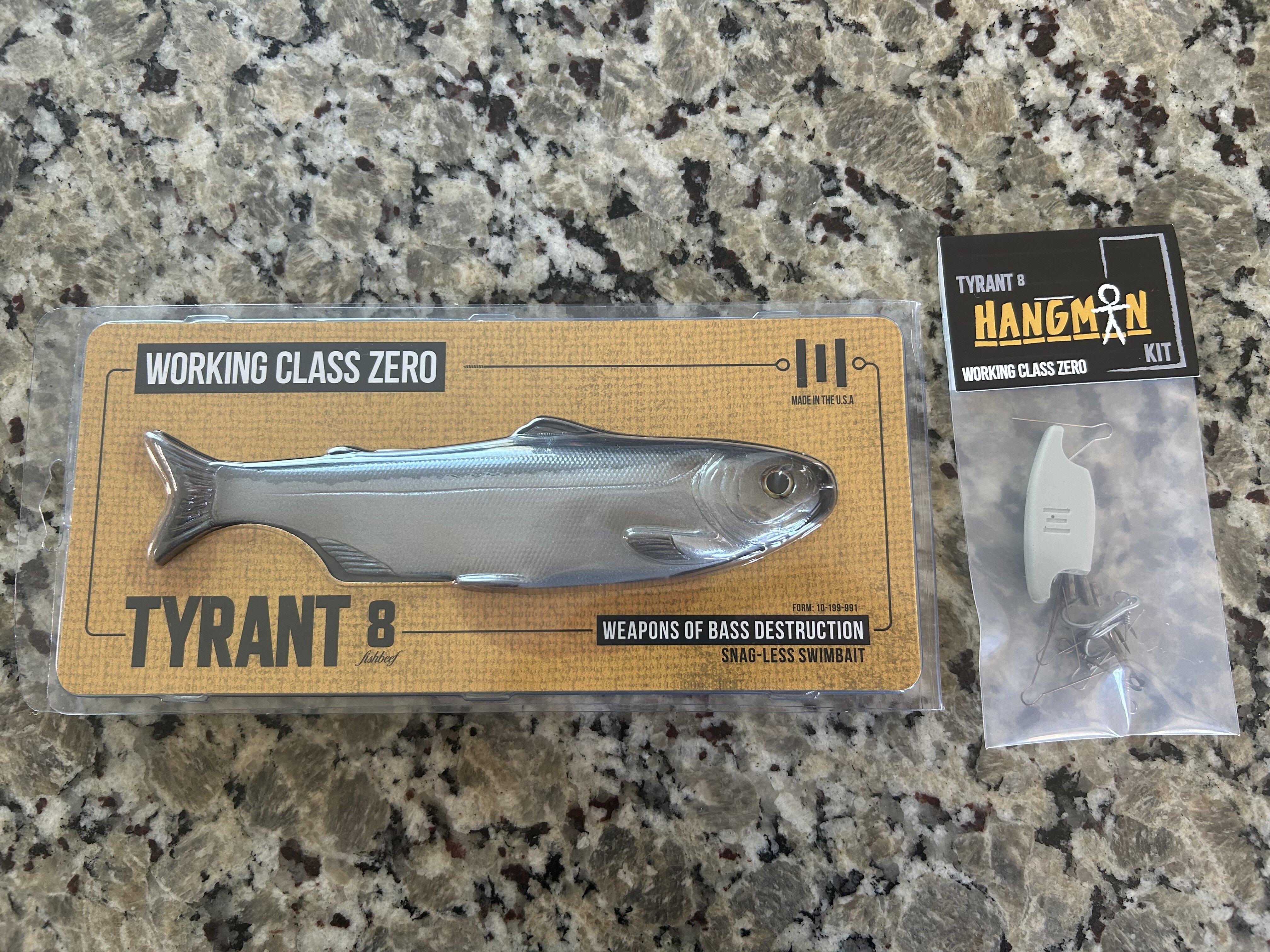 FS/FT Tyrant 8 Henchman and Hangman Kit - Black Market - Swimbait