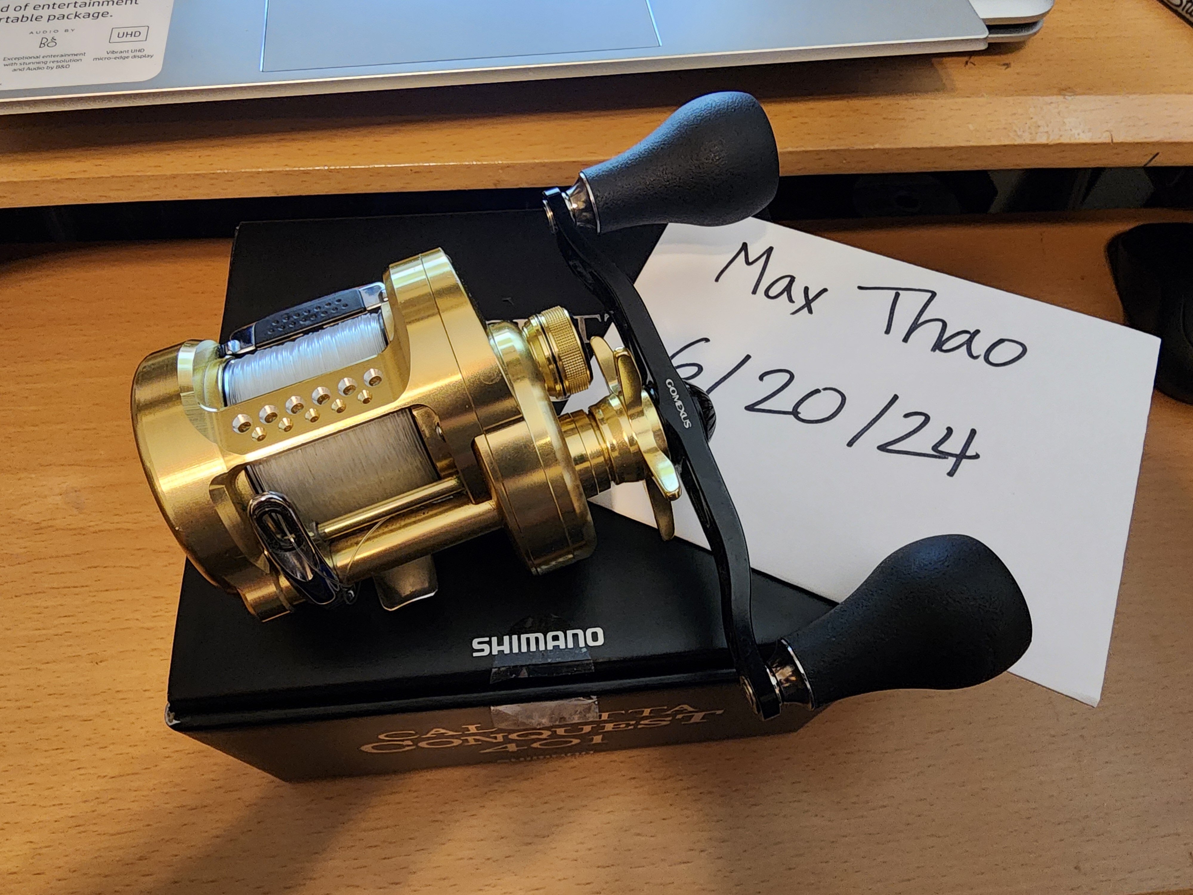 2018 Shimano Conquest 401 - Black Market - Swimbait Underground
