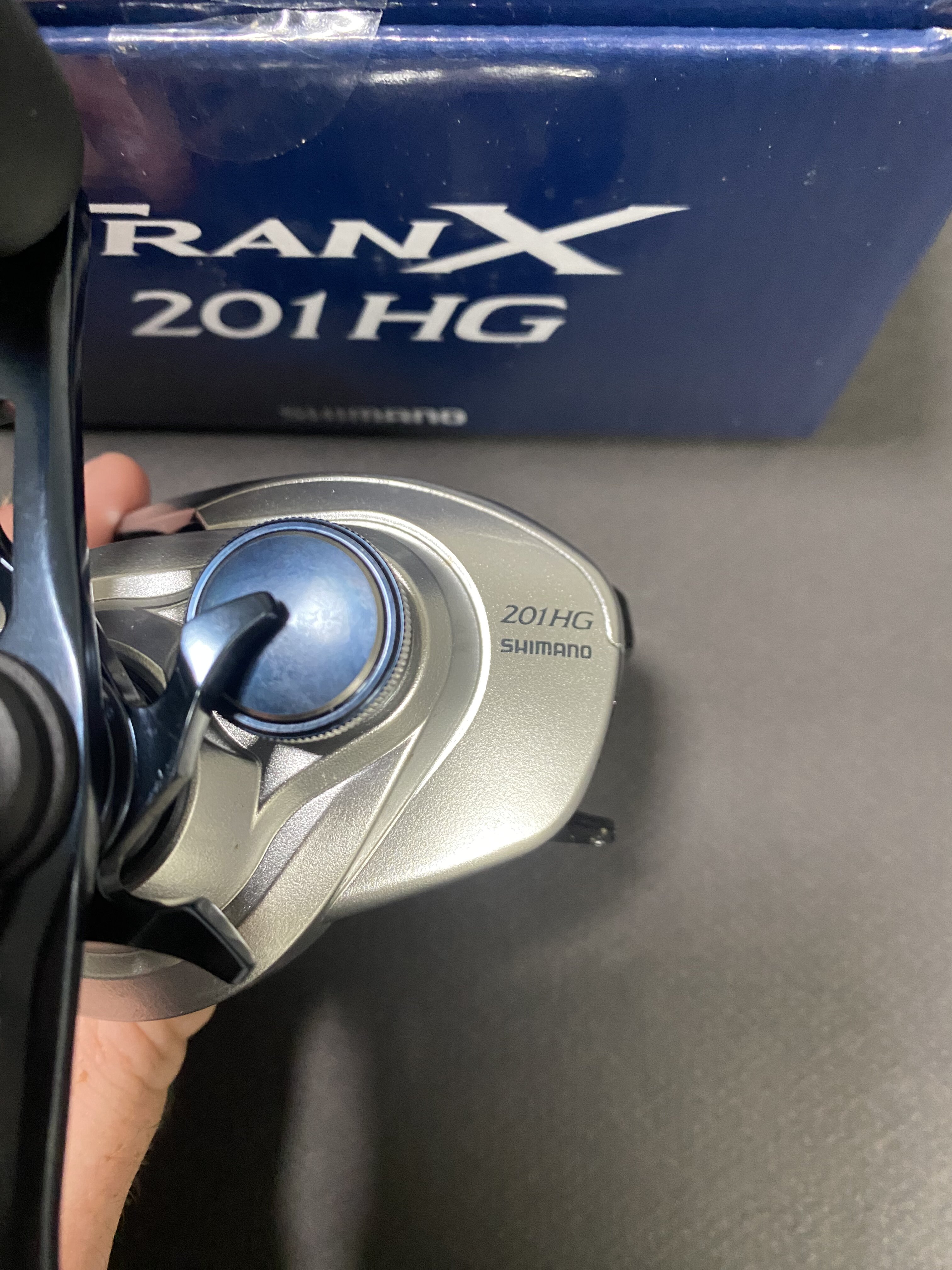 Shimano Tranx 201HG - Black Market - Swimbait Underground