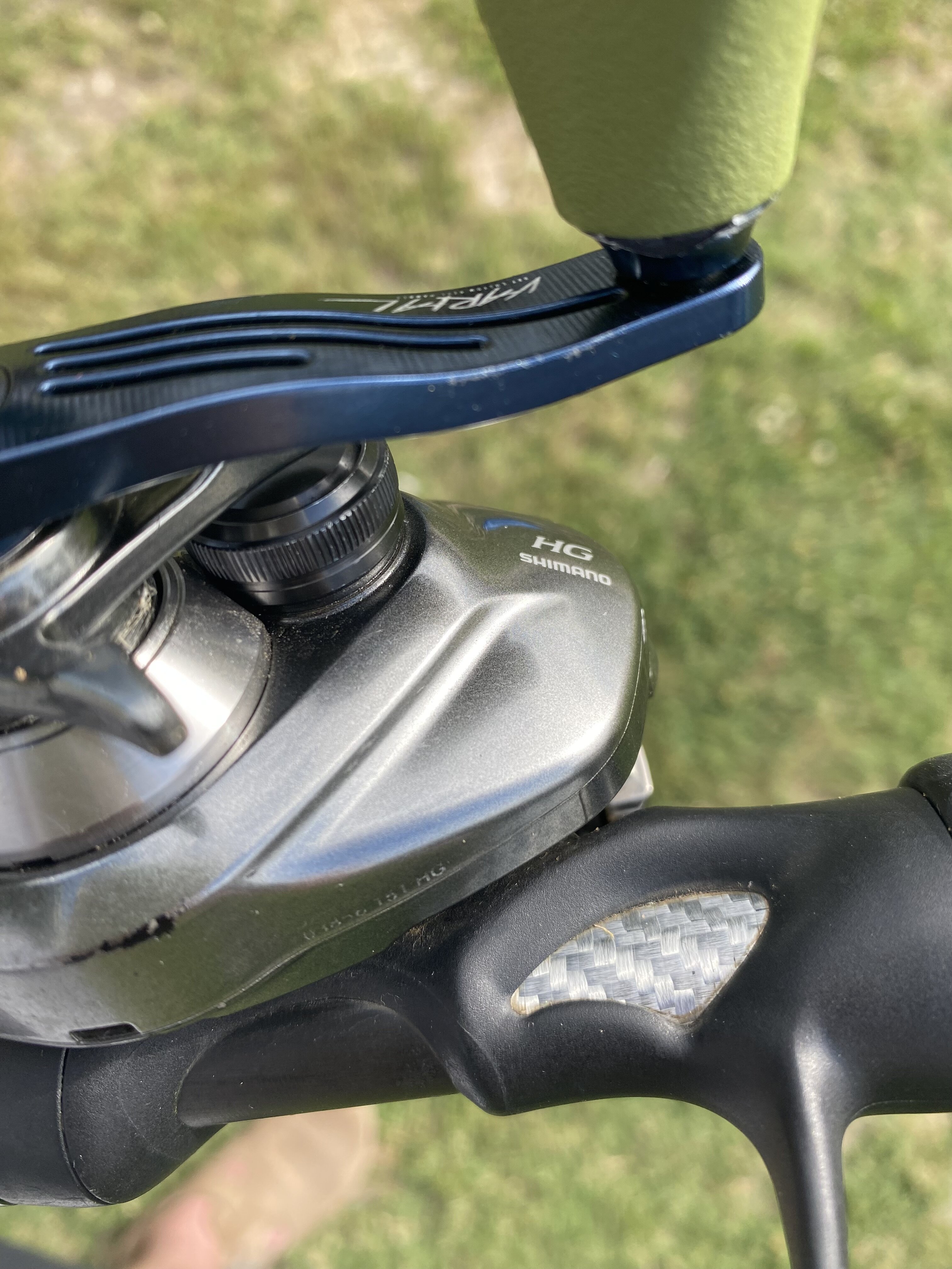 Looking to trade my drt varial handle 110mm navy blue with od