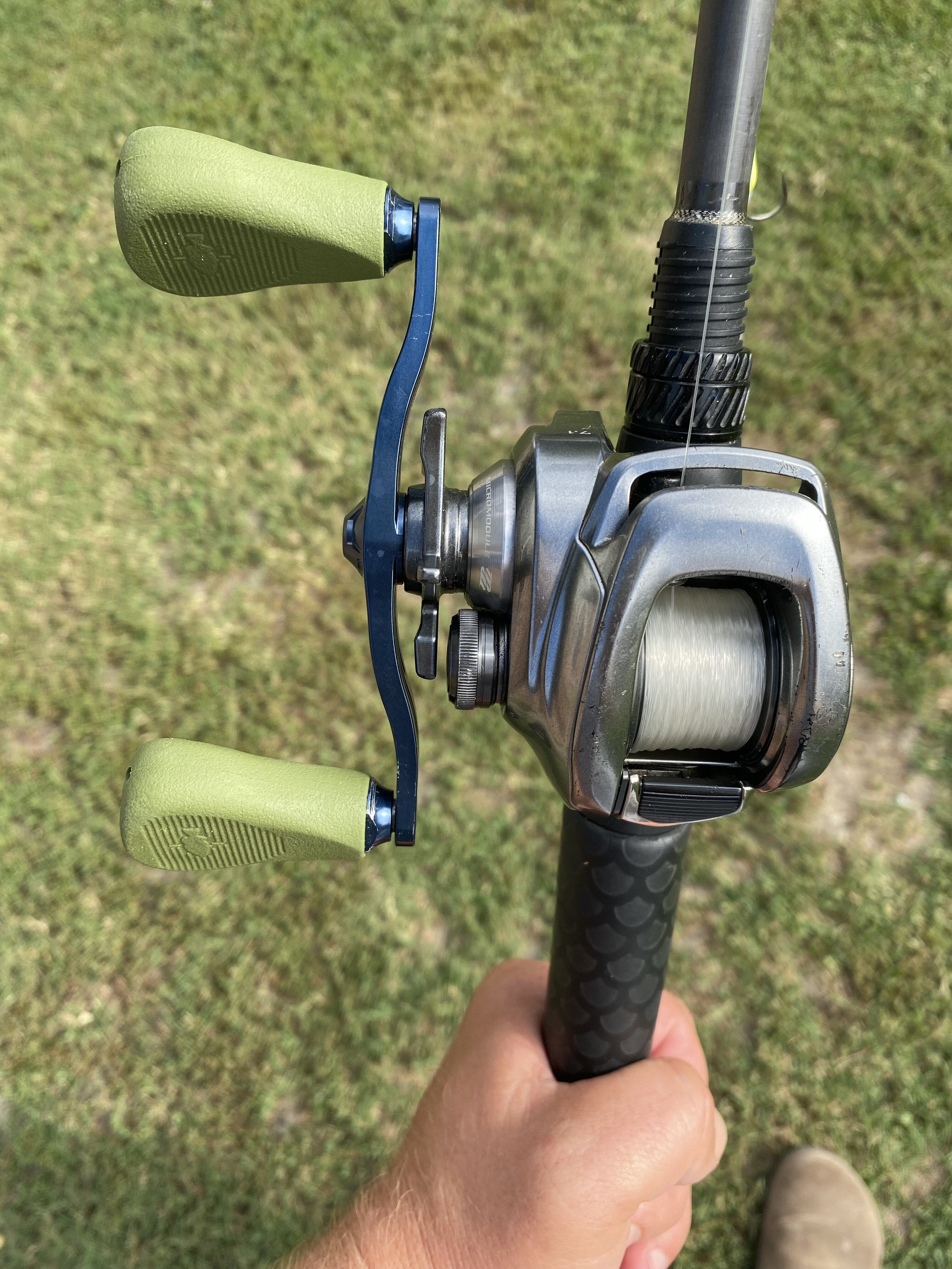 Looking to trade my drt varial handle 110mm navy blue with od