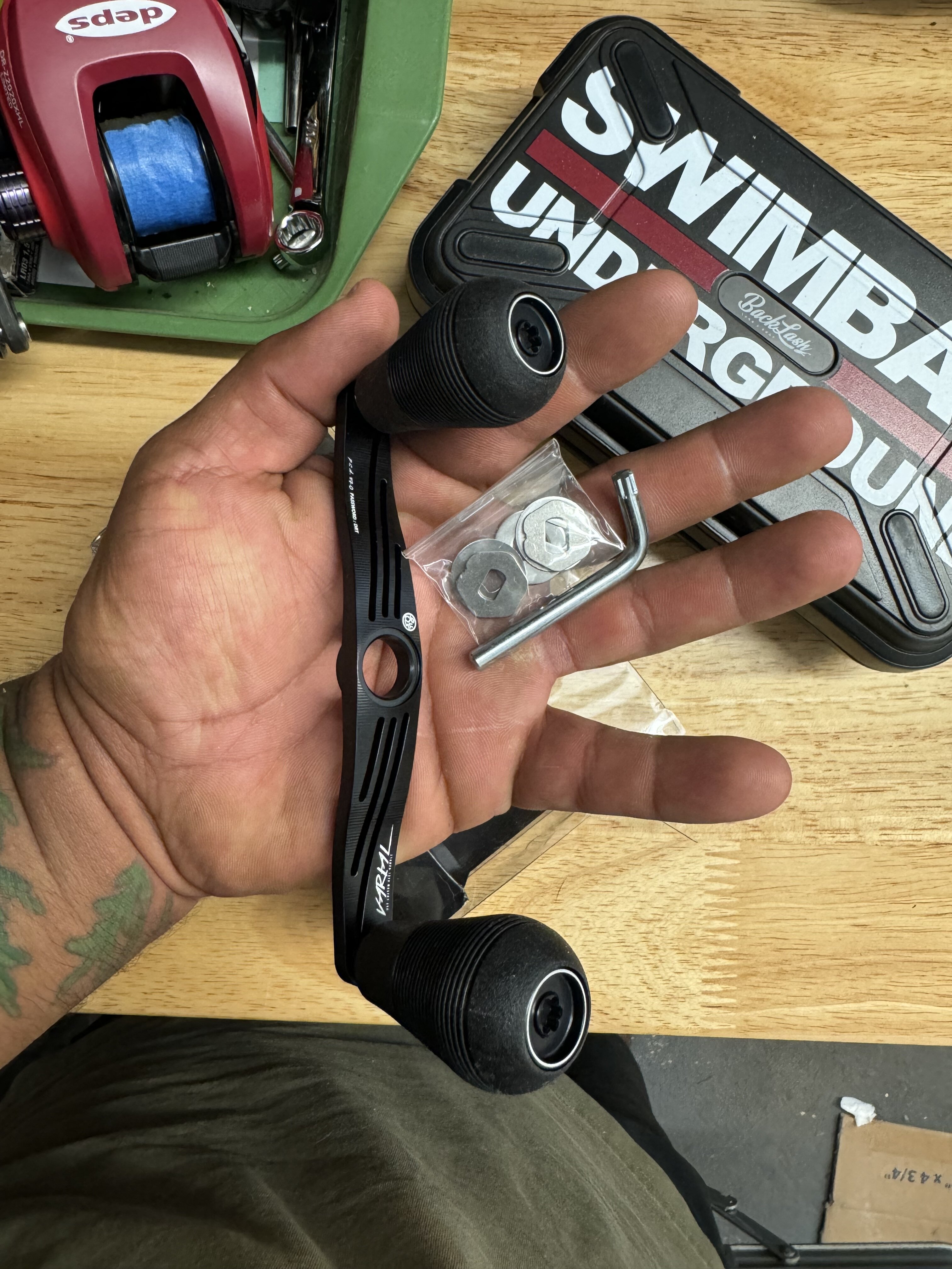 DRT Varial Handles - Black Market - Swimbait Underground
