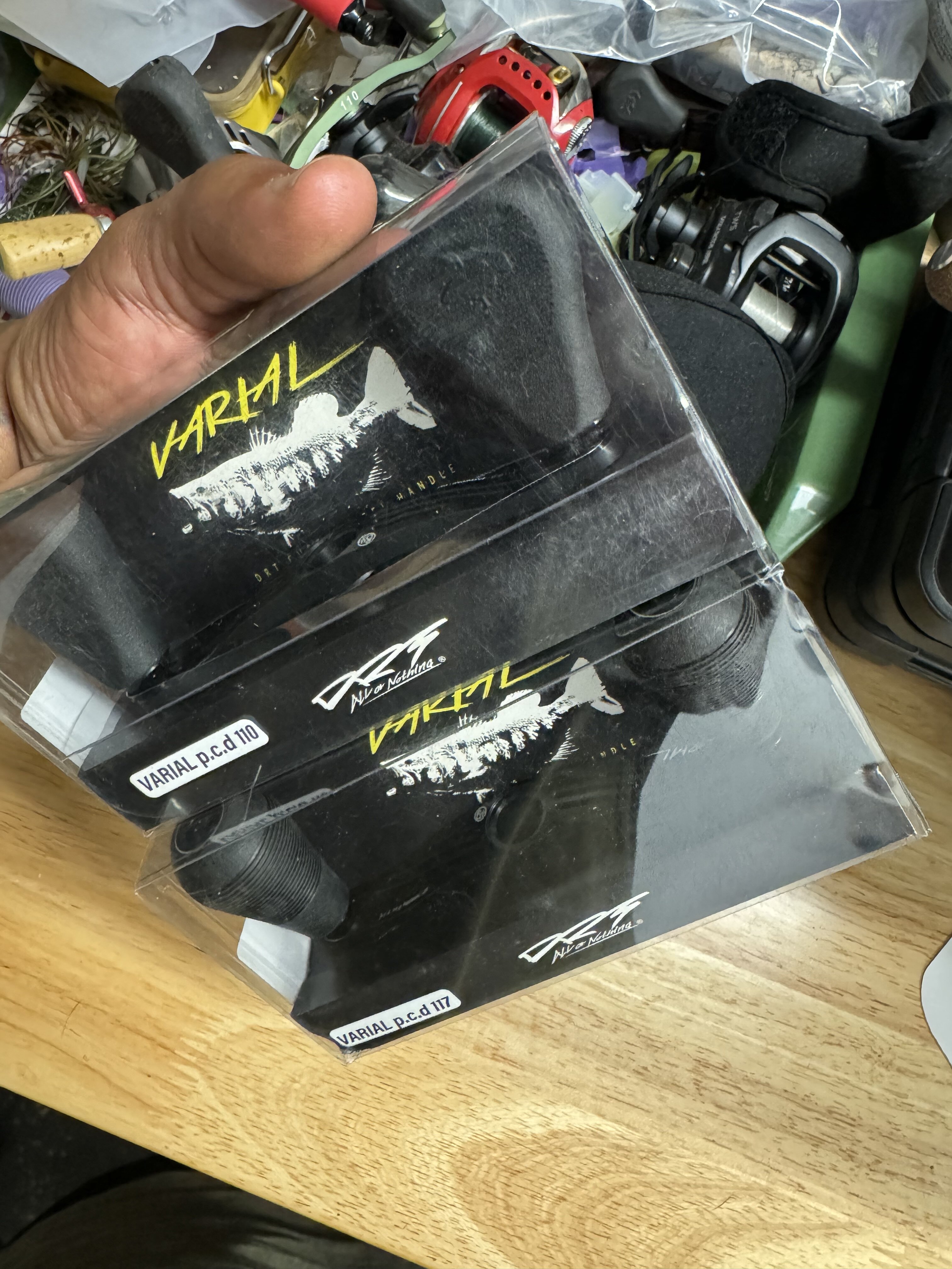 DRT Varial Handles - Black Market - Swimbait Underground
