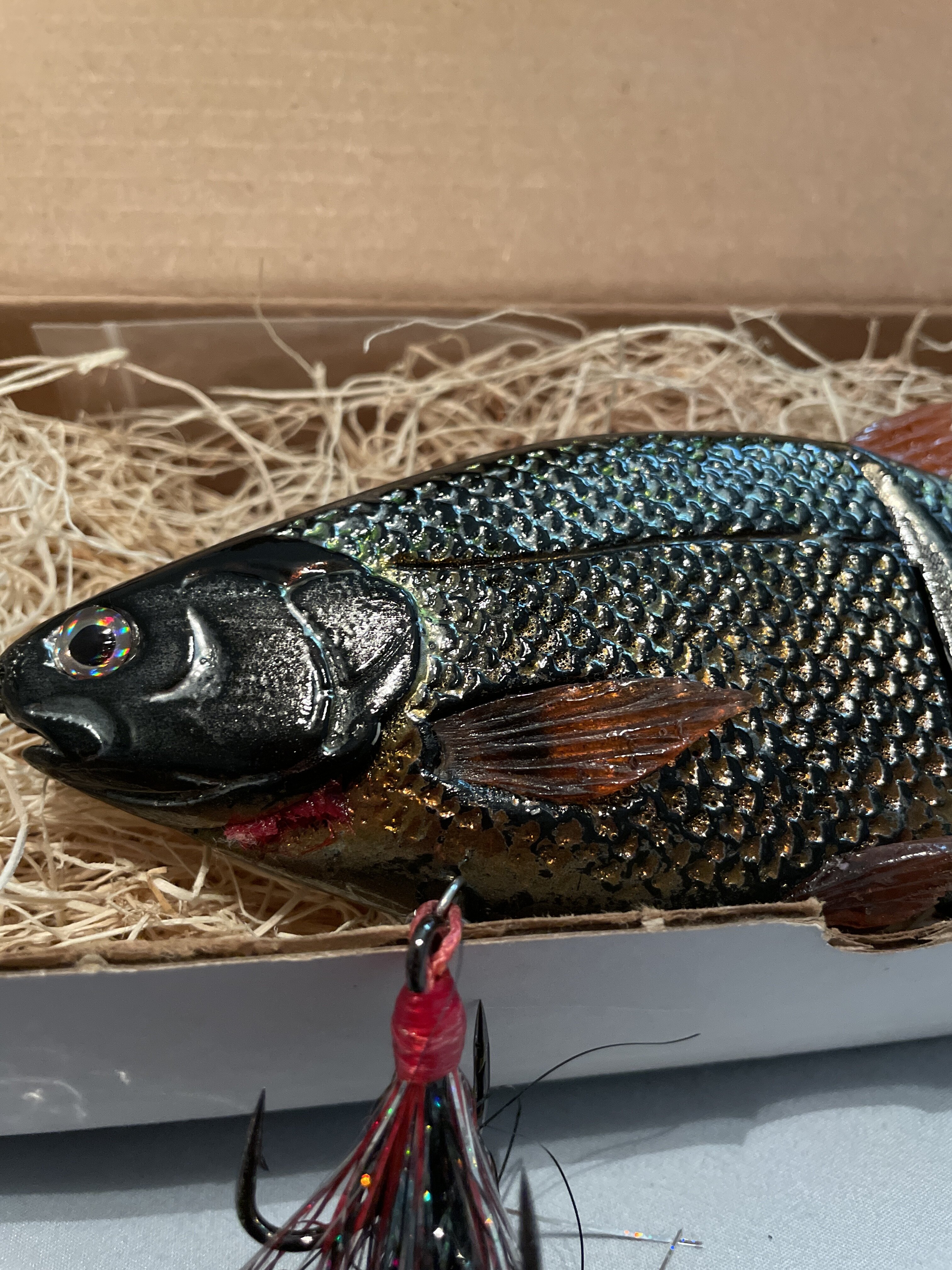 Hinkle Shad Swimbait by Andrew Hinkle! Selling Collection!! Rare