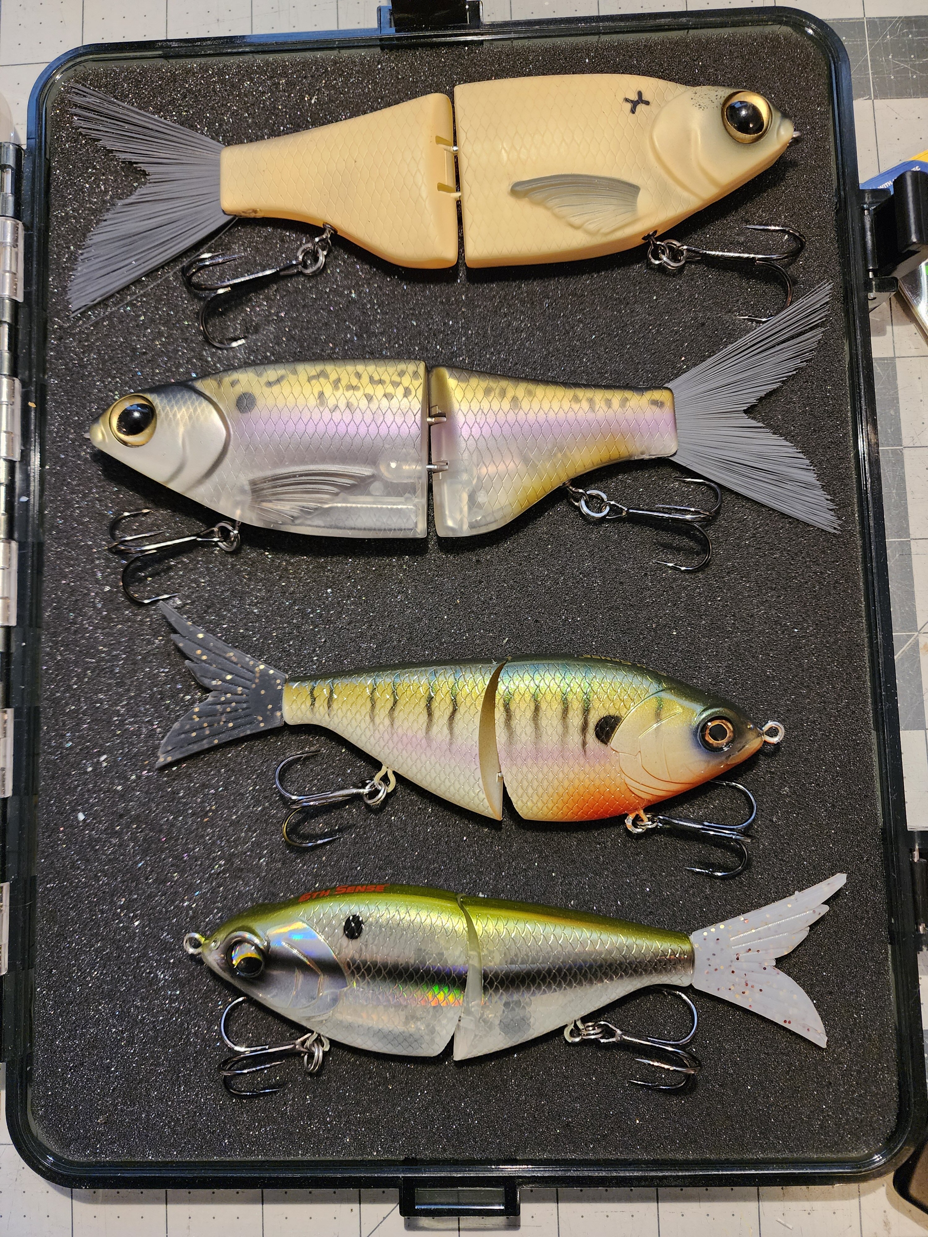 SWIMBAIT UNDERGROUNDケース　クラッシュ9 lowセット Swimbait Underground Union 9