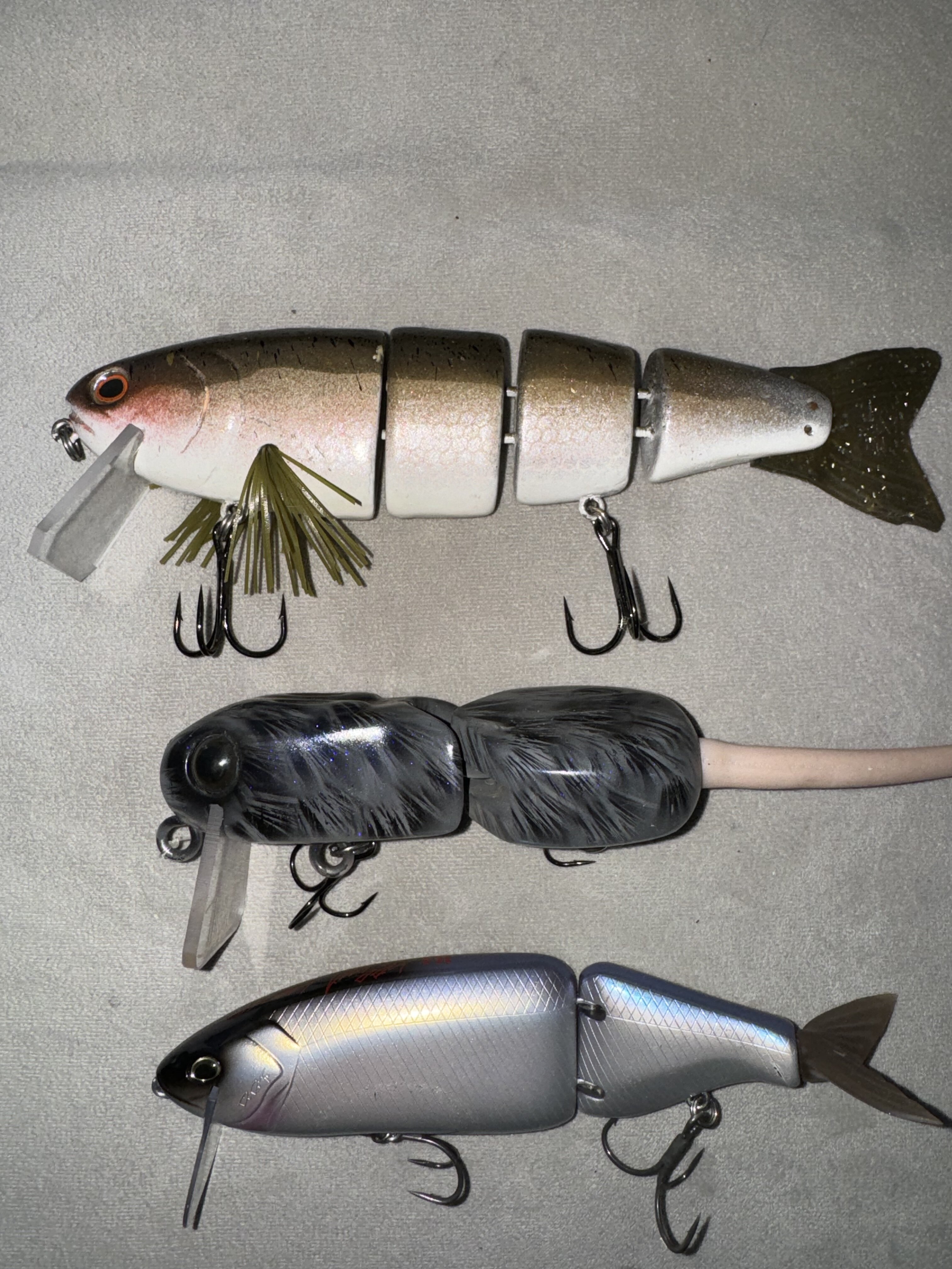 Used Baits for sale. Toxic, Reckless, DRT - Black Market