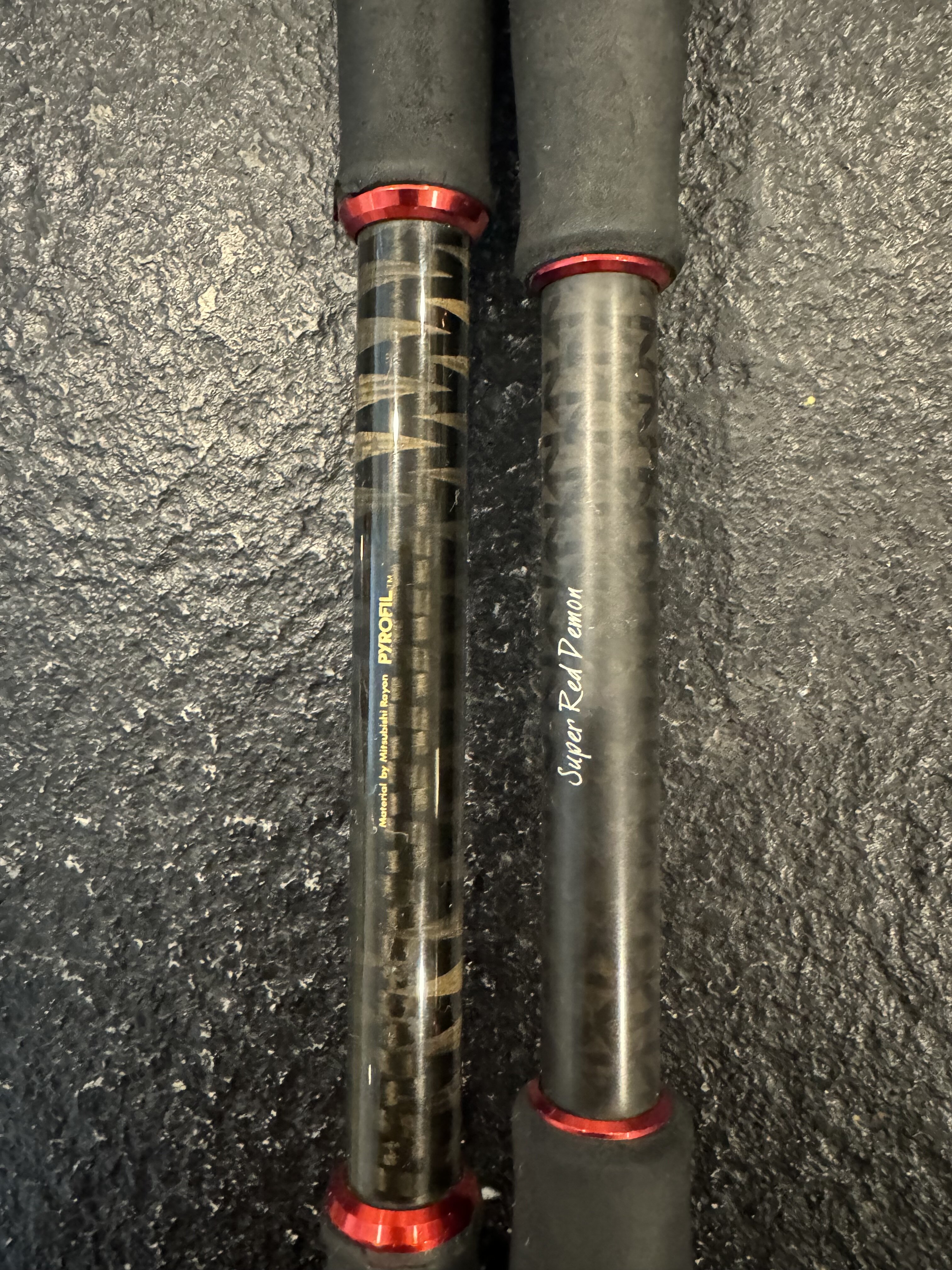 FS Dobyns and Megabass Rods 806, Ogre and Super Red Demon FS Dobyns and Megabass Rods 806, Ogre and Super Red Demon