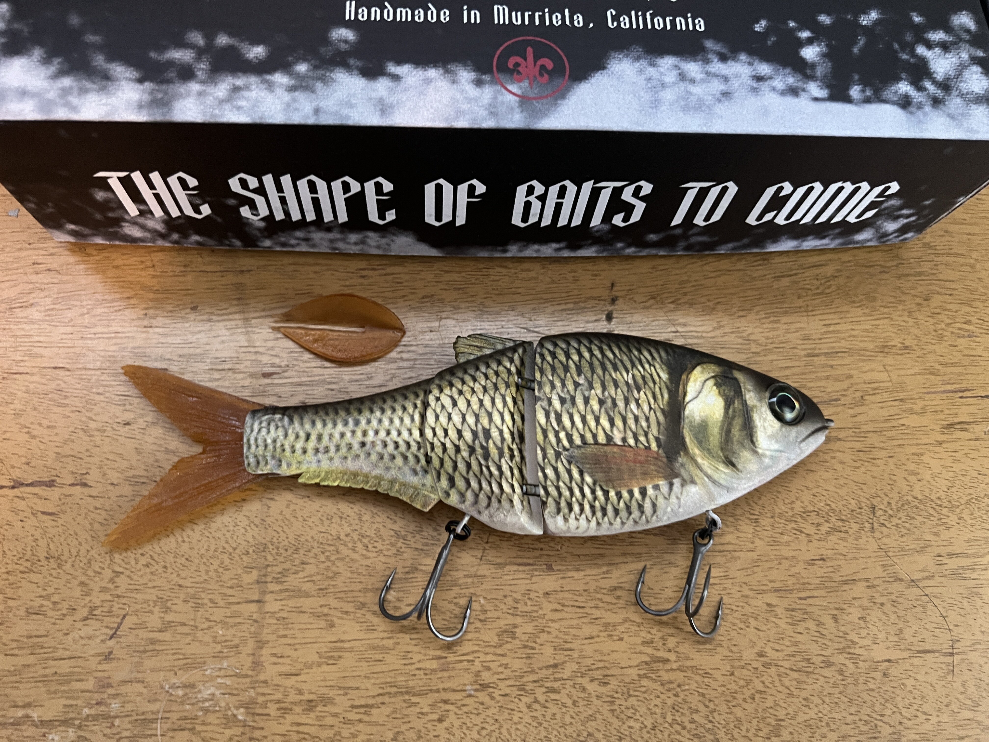 Leurre Souple 86baits Deadringer Mud Shad 8.25 Pouces - Swimbait Pour Carnassiers Eau Douce Et Mer
