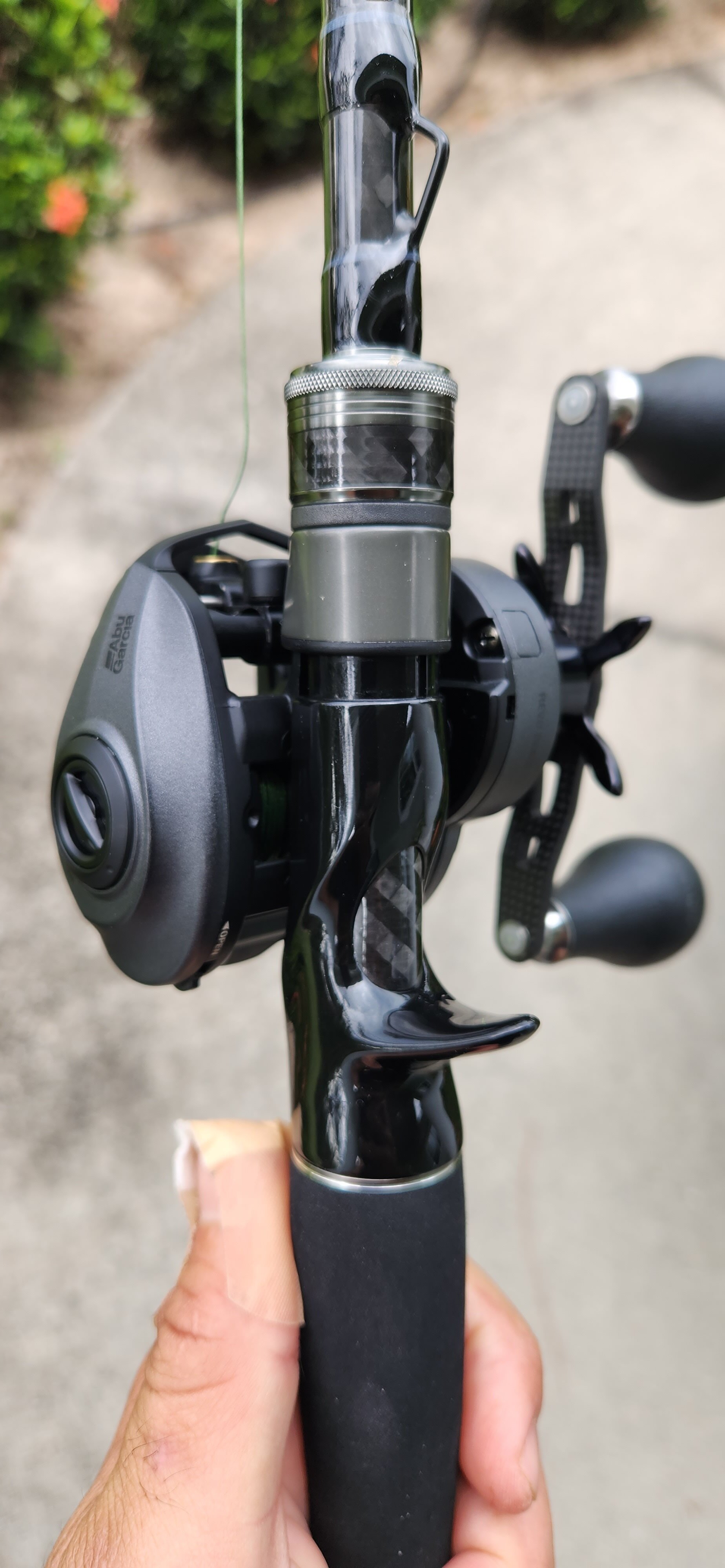 okuma custom black rod Hawaiian Spinning Rods HWM-S-1072MHB The component system on the PCH Custom Rods are all top notch featuring Fuji K Okuma Guide Select Custom Black
