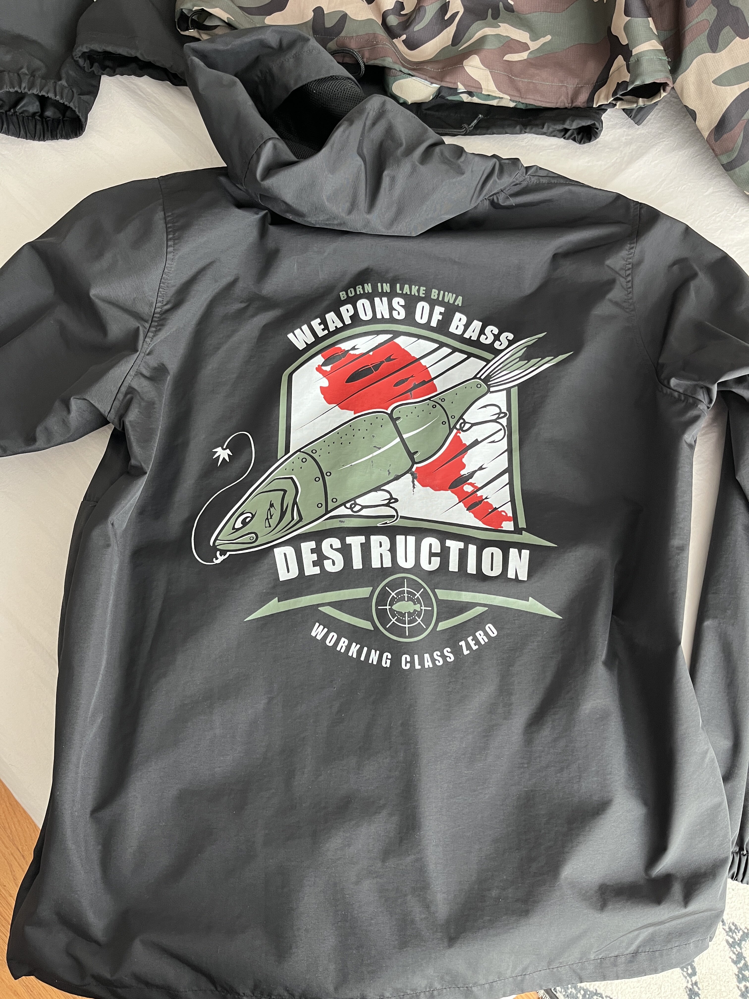 ウェア SWIMBAIT UNDERGROUND/Zip Up Windbreaker Swimbait Apparel - Black Market - Swimbait Underground
