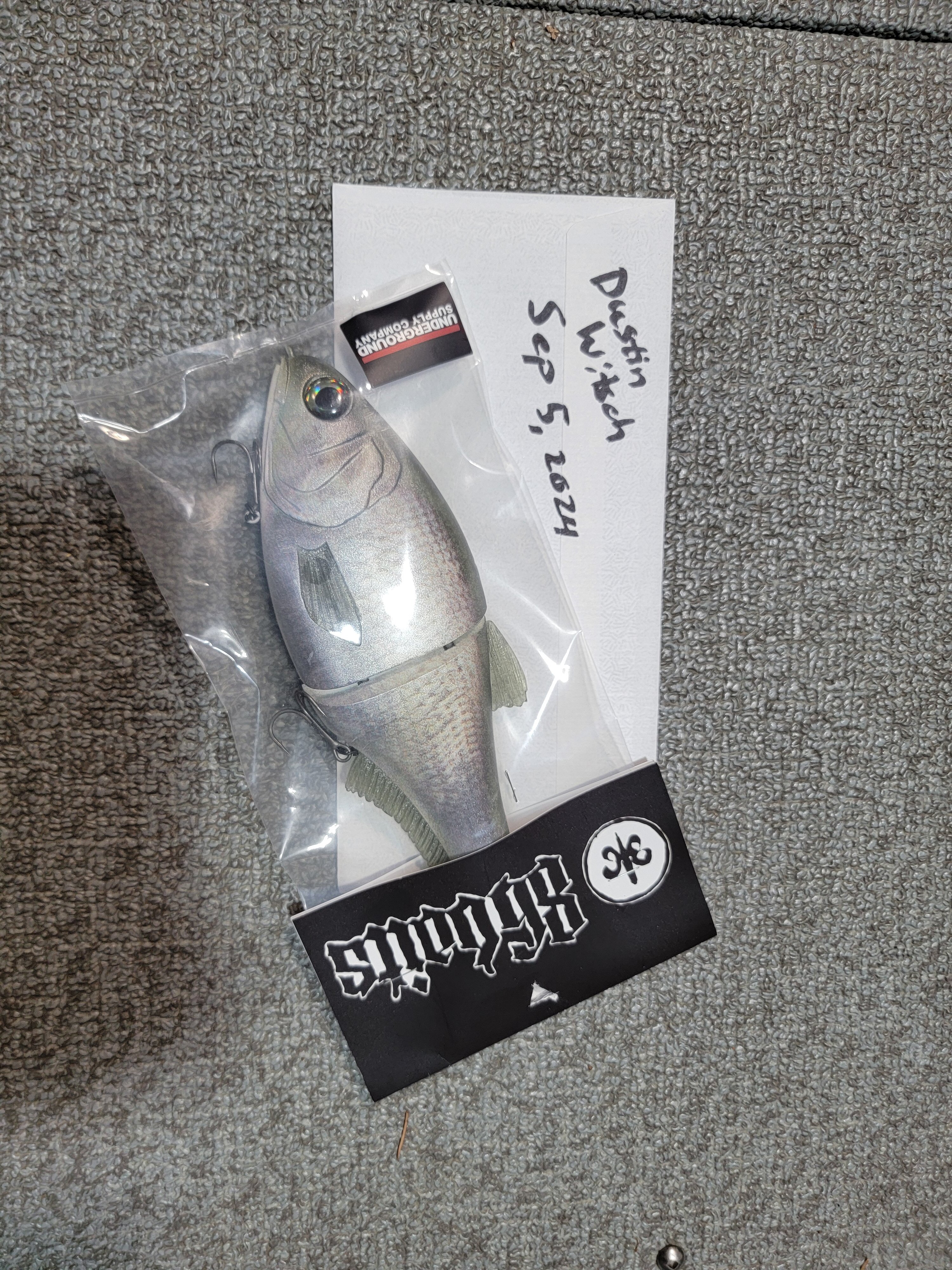 86 baits Andromeda - Black Market - Swimbait Underground