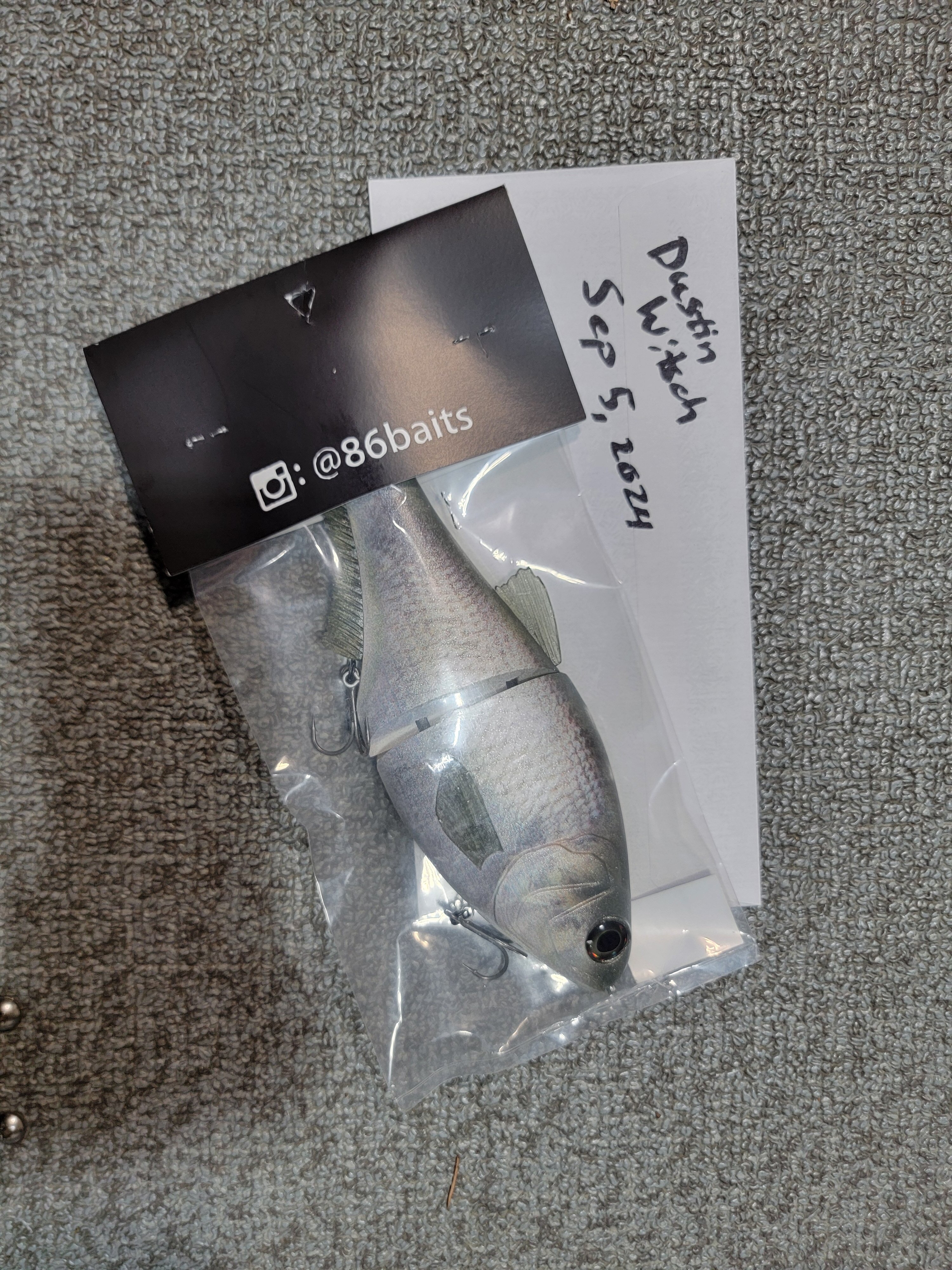 86 baits Andromeda - Black Market - Swimbait Underground
