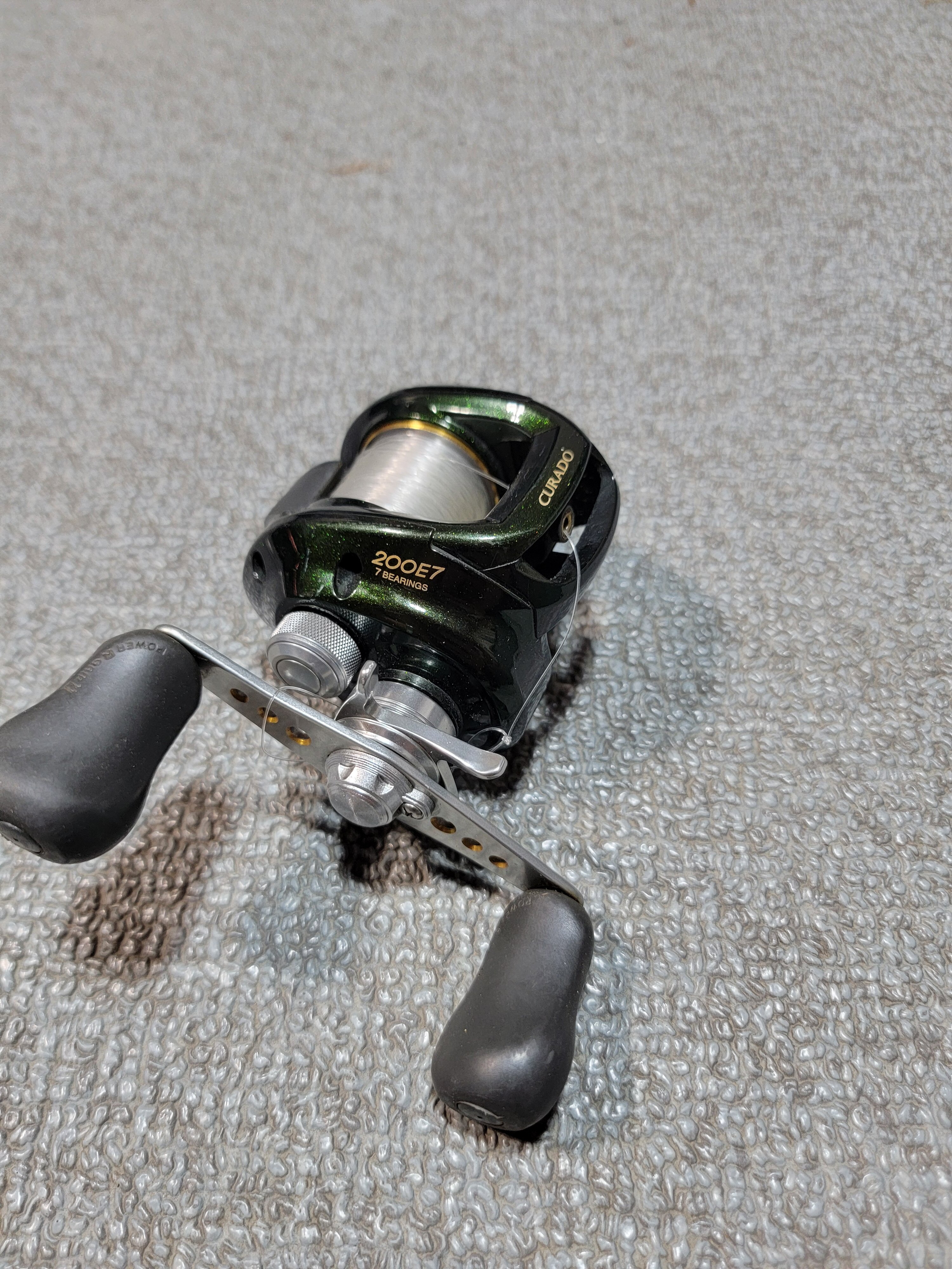 shimano curado 200d7 200 M Casting Reel Anglers of all skill levels will appreciate less thumbing and trouble Shimano Curado K Braking System