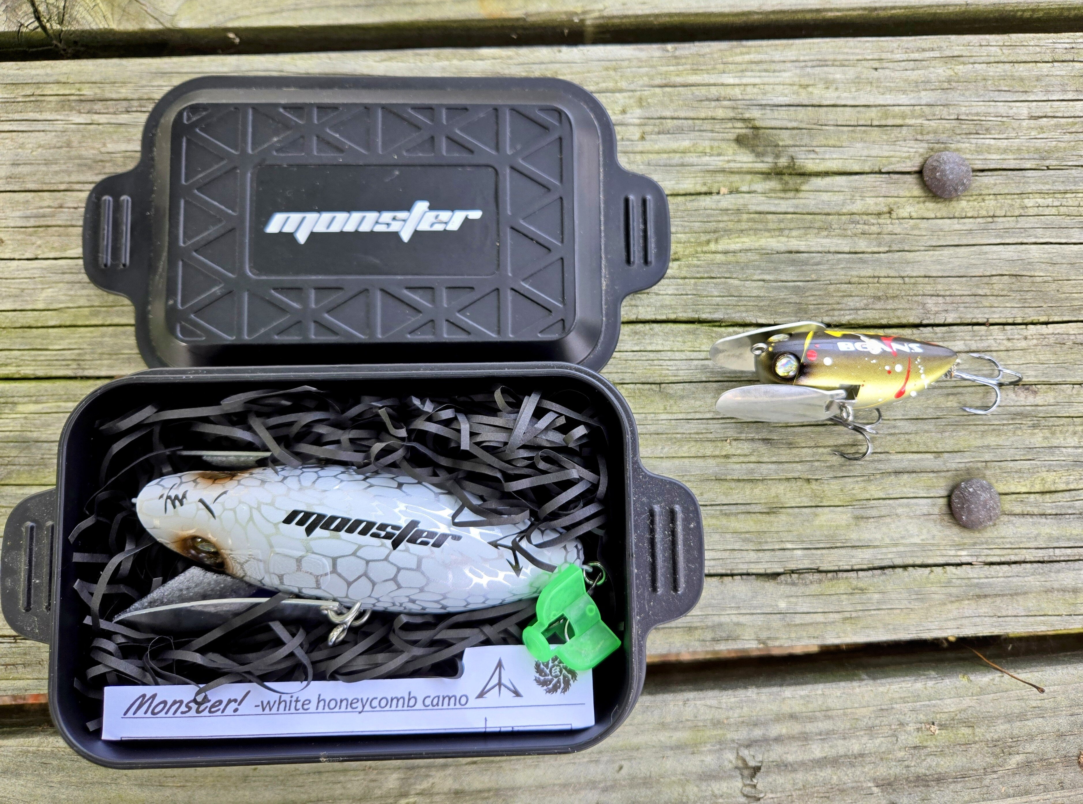 Kurouto Beans and Monster Crawlers - Black Market - Swimbait