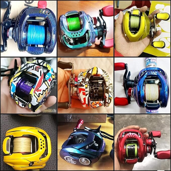 chipped paint fishing reel Custom Repainting & Hand-Painted Service Reel Scuffs/scratches (I'm being a