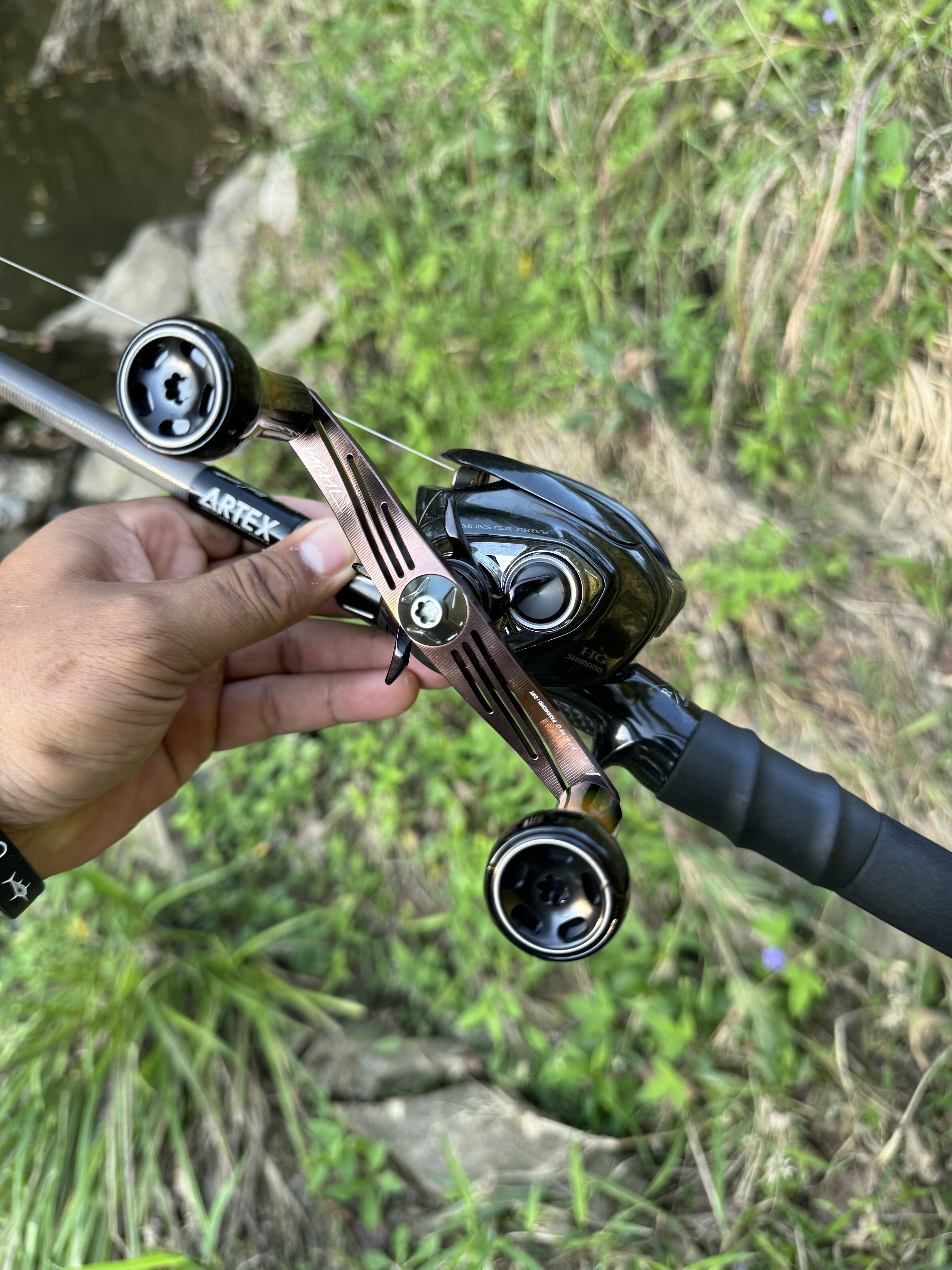 DRT 117mm Varial Handle Bundle - Black Market - Swimbait