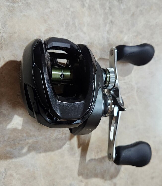 New Curado 201HG M - Black Market - Swimbait Underground